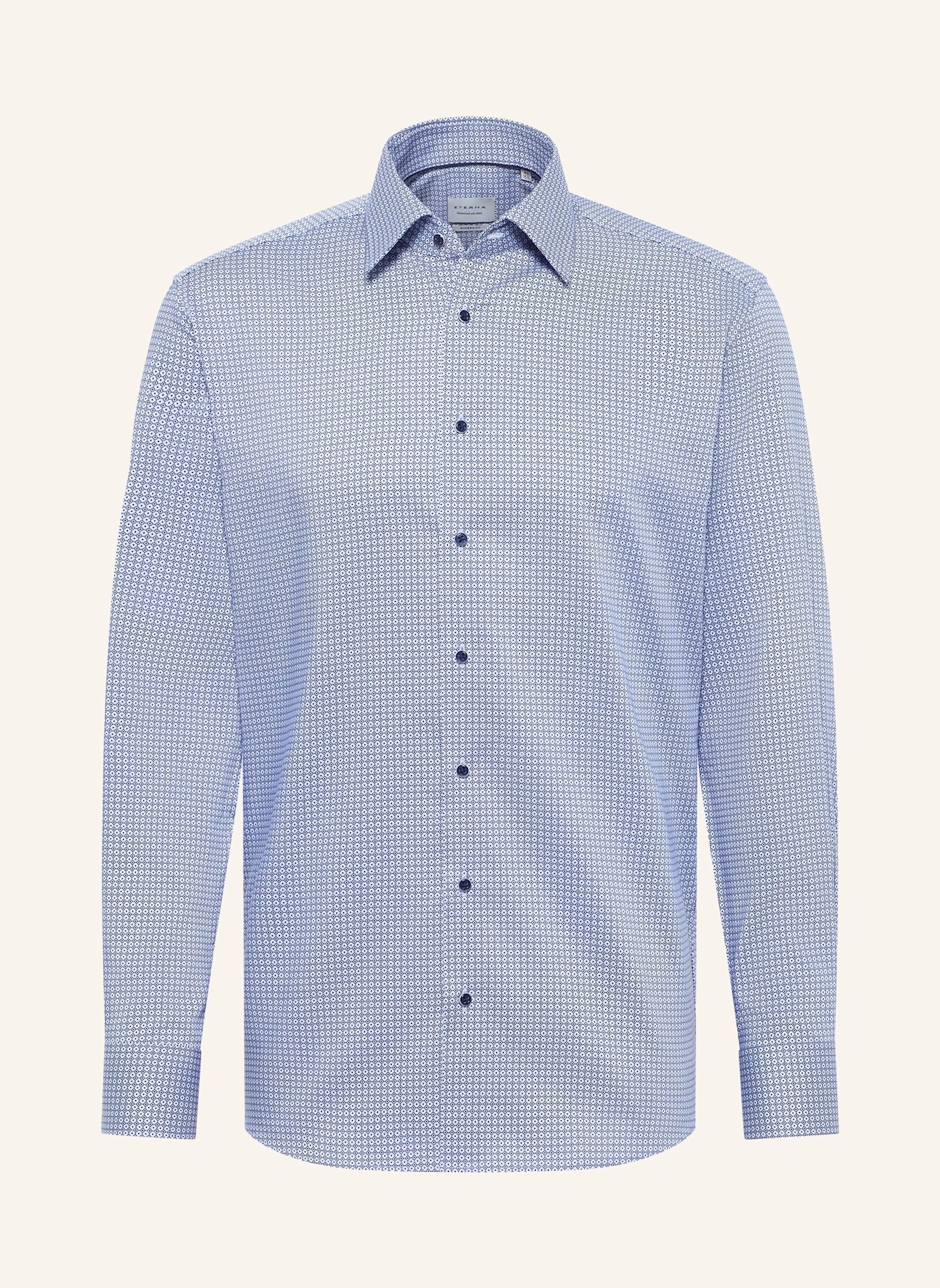 ETERNA Hemd MODERN FIT: BLAU