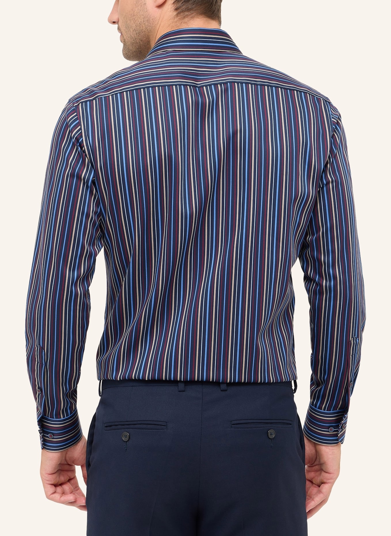 ETERNA Hemd MODERN FIT: DUNKELBLAU