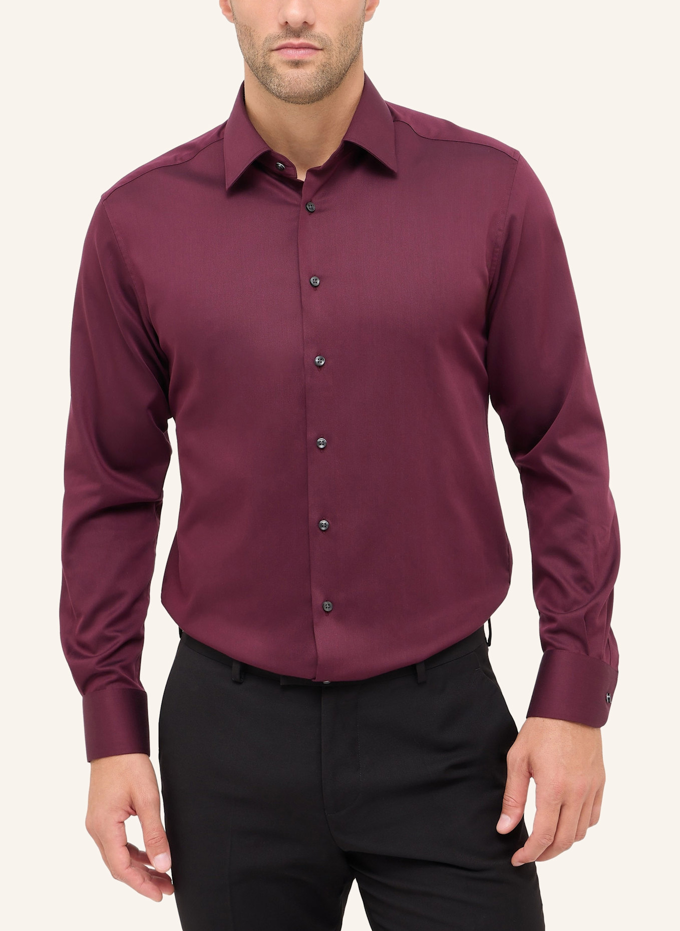 ETERNA Hemd MODERN FIT: LILA