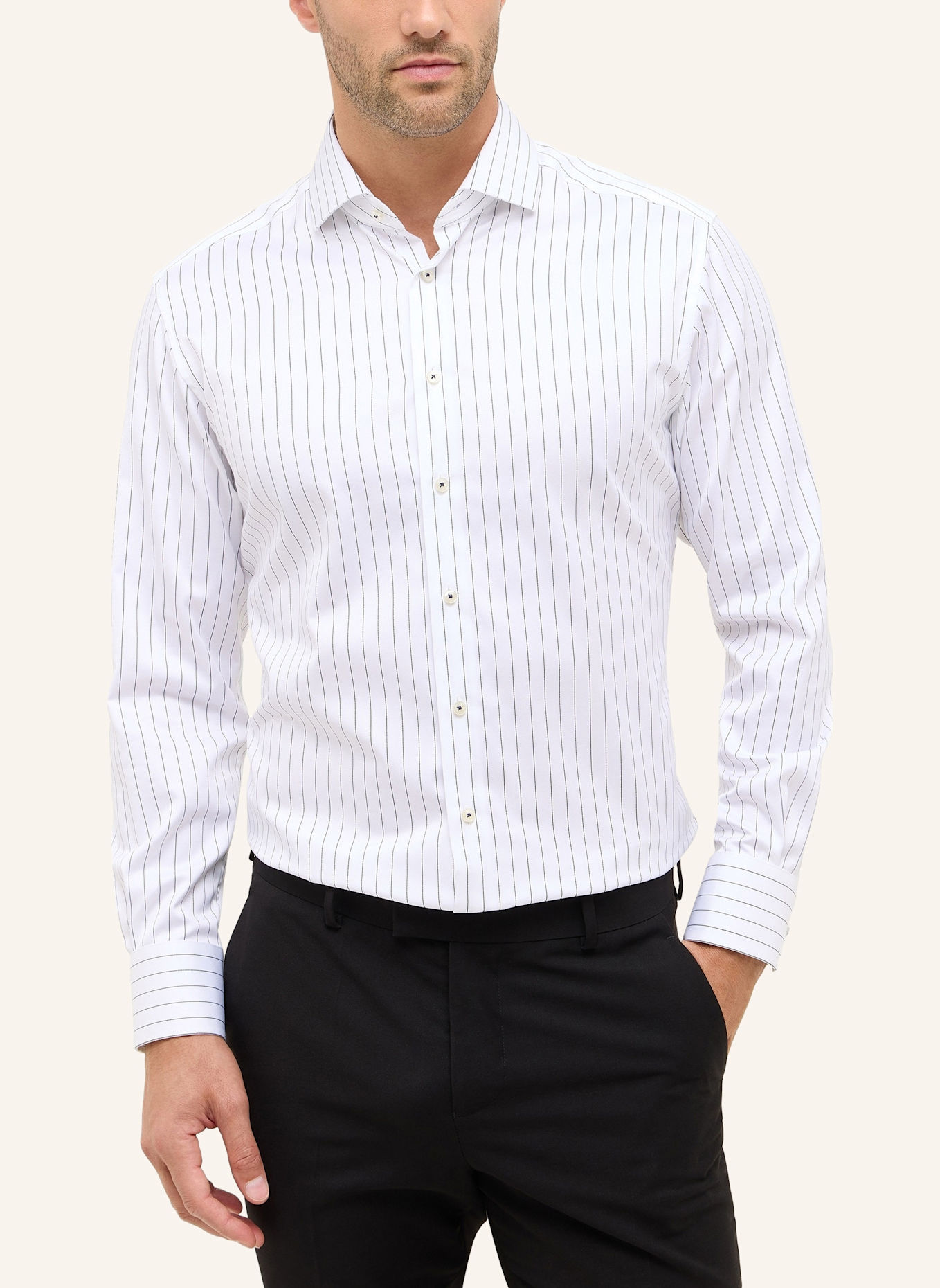 1863 by ETERNA Hemd Modern Fit: WEISS