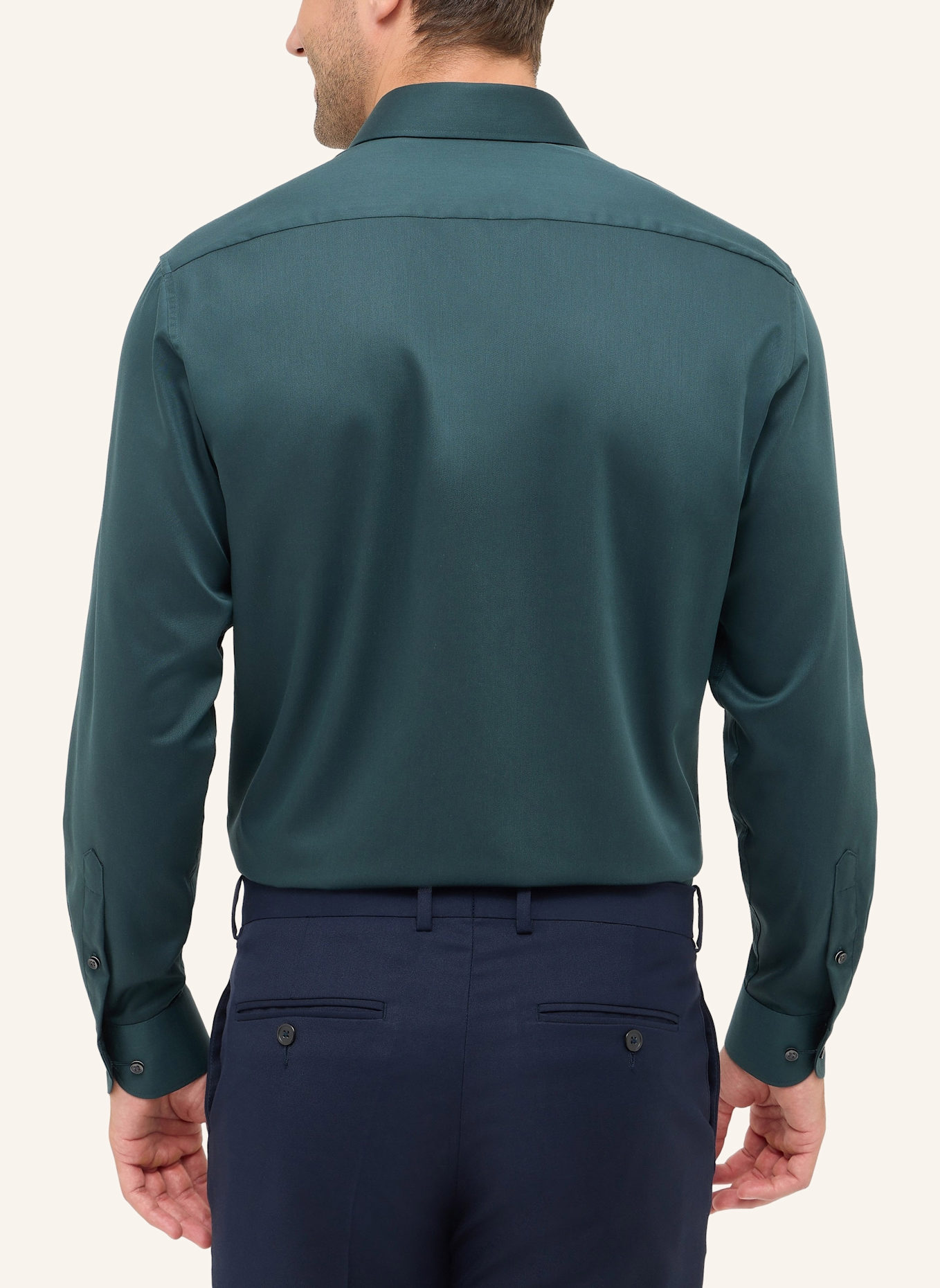 ETERNA Hemd MODERN FIT: GRÜN