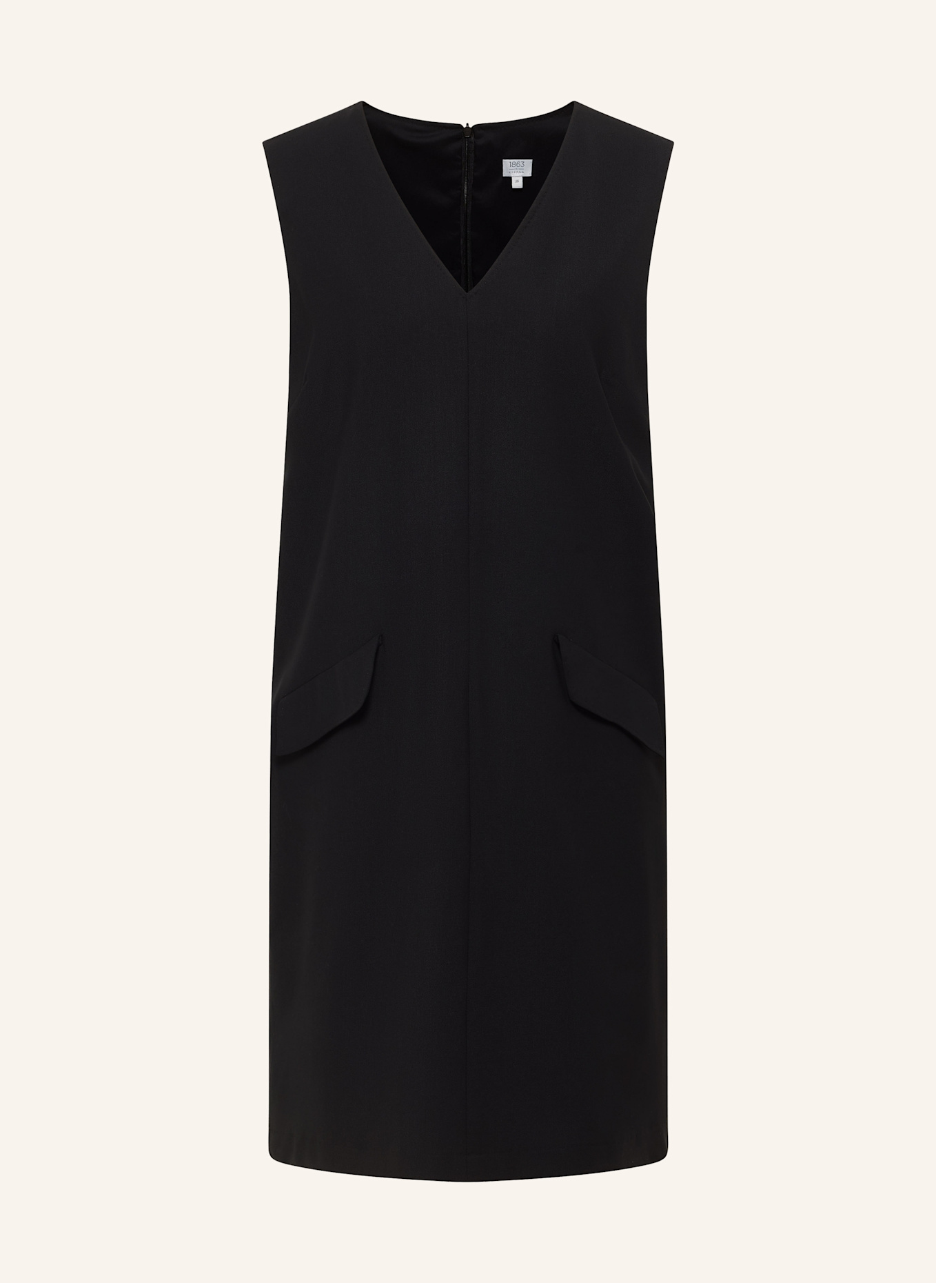 1863 by ETERNA 1863 by ETERNA Midikleid unifarben: SCHWARZ