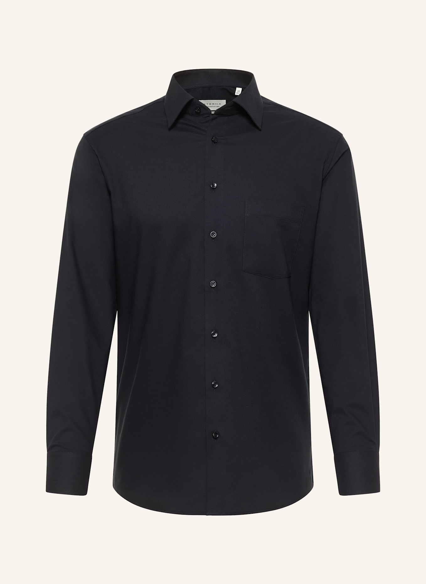 ETERNA Oxfordhemd Modern Fit: SCHWARZ