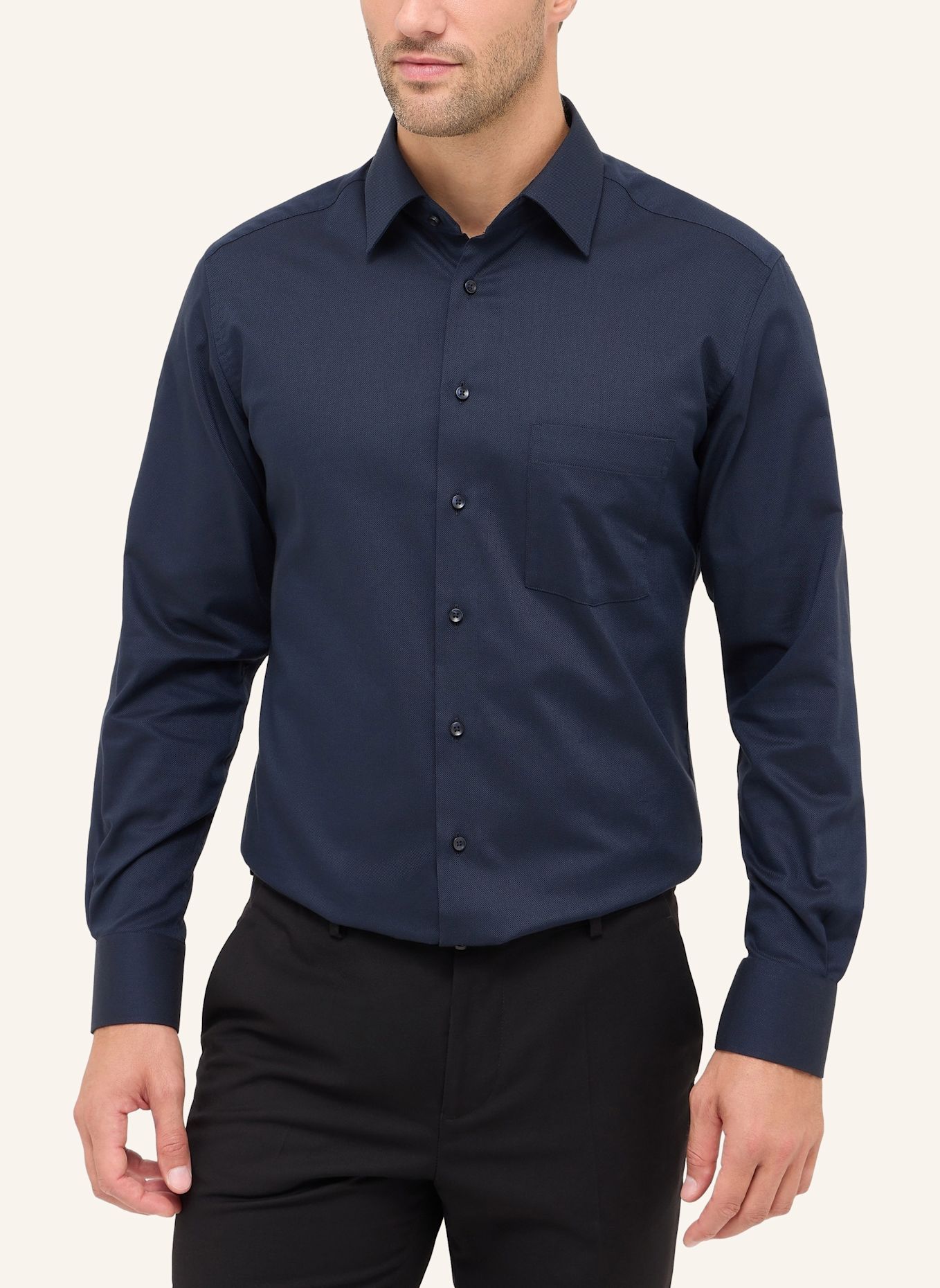 ETERNA Oxfordhemd Modern Fit: BLAU