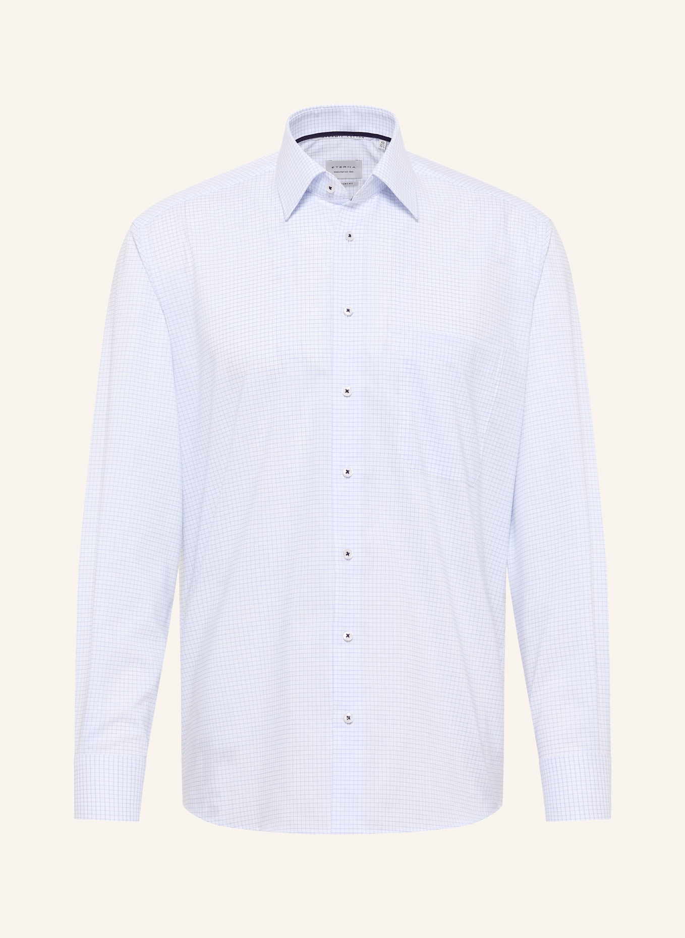ETERNA Hemd COMFORT FIT: HELLBLAU