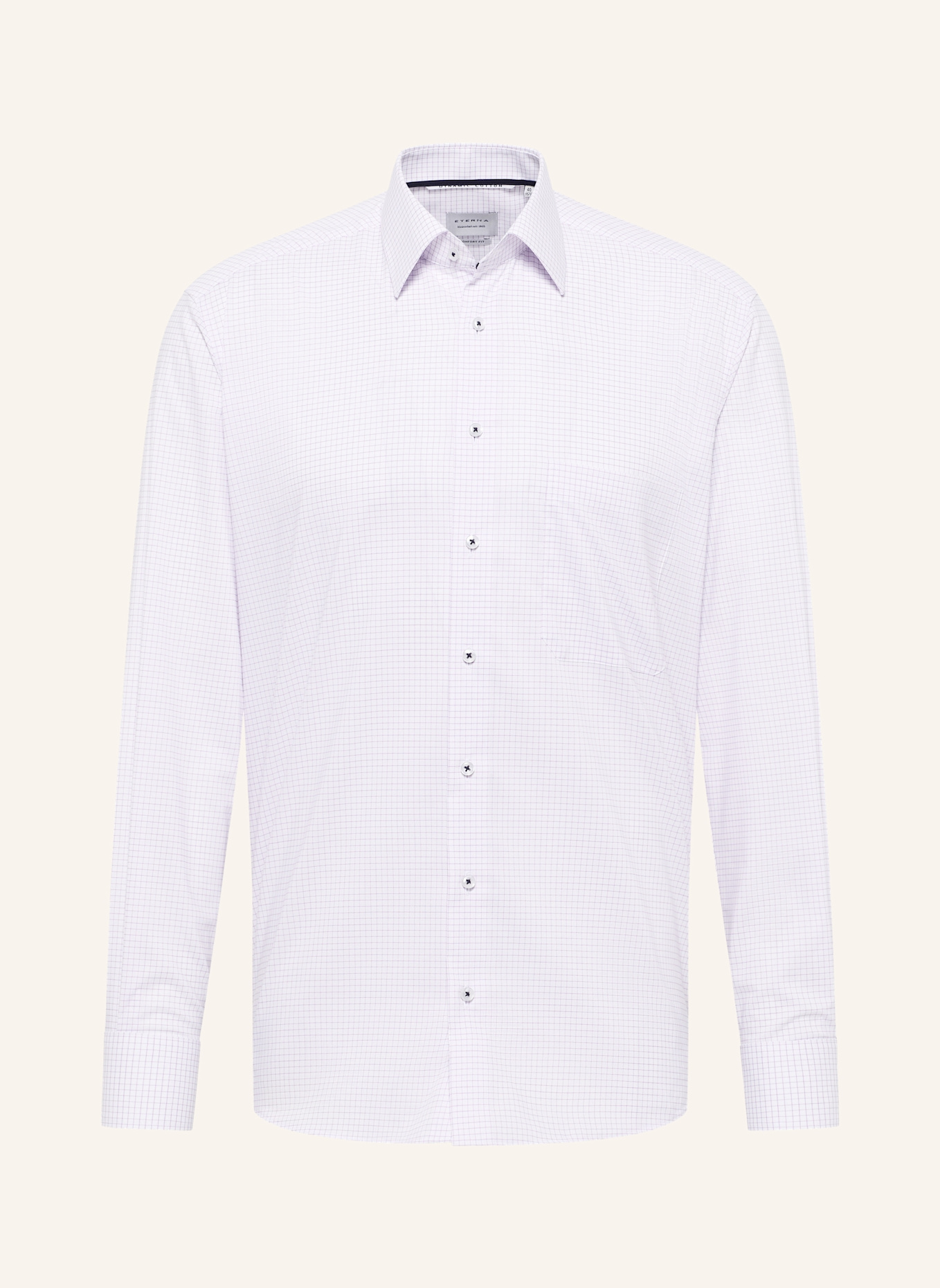 ETERNA Hemd COMFORT FIT: LILA
