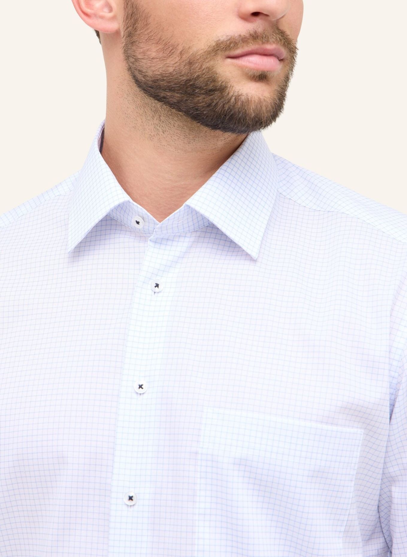 ETERNA Hemd COMFORT FIT: HELLBLAU