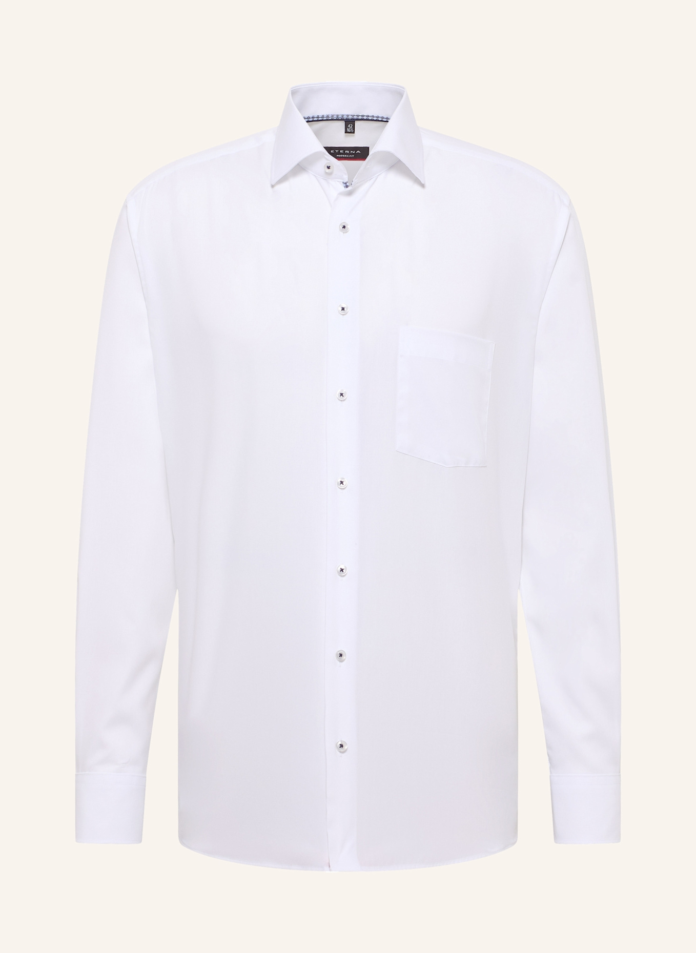 ETERNA Hemd MODERN FIT: WEISS