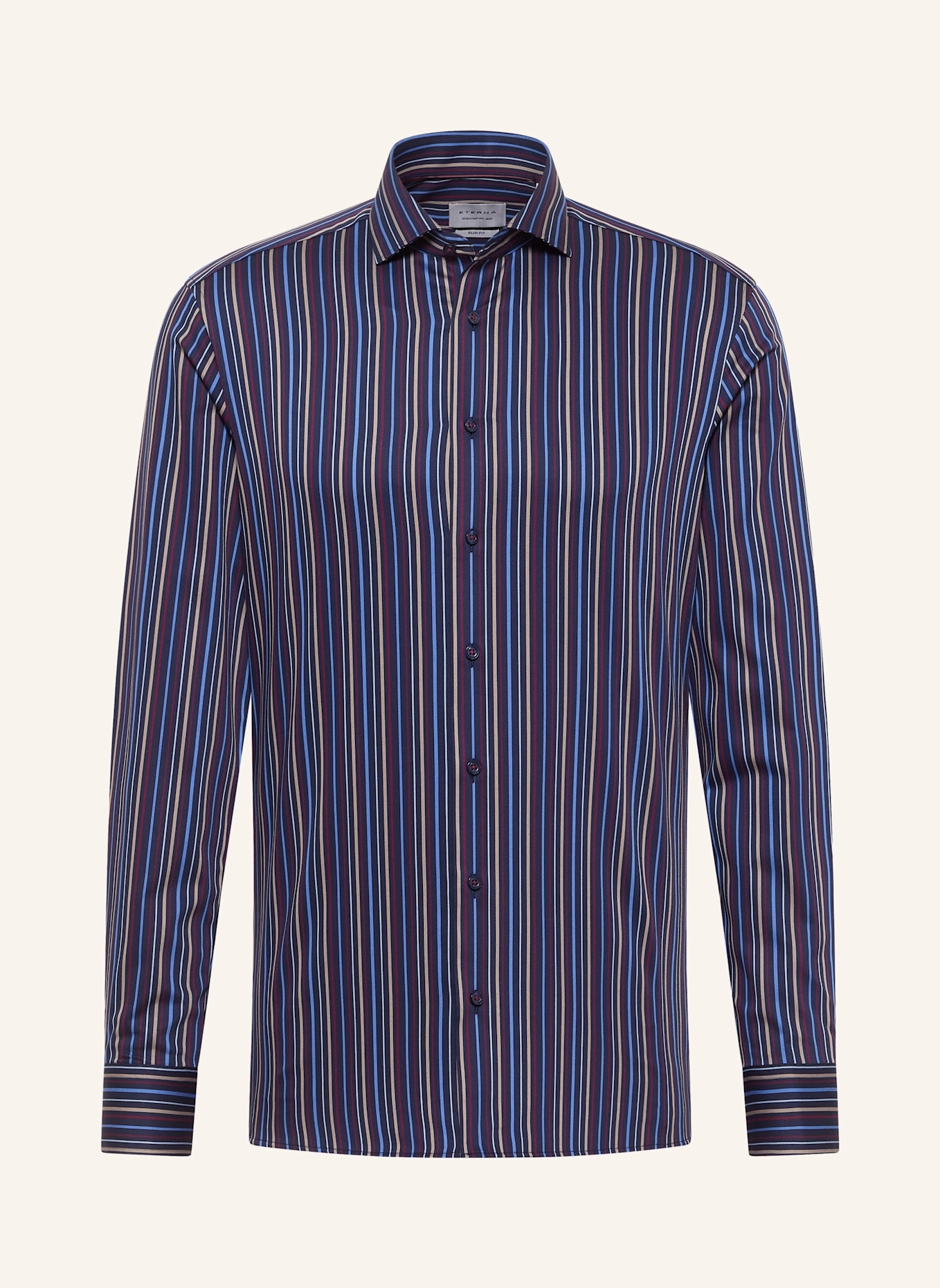 ETERNA Hemd SLIM FIT: DUNKELBLAU