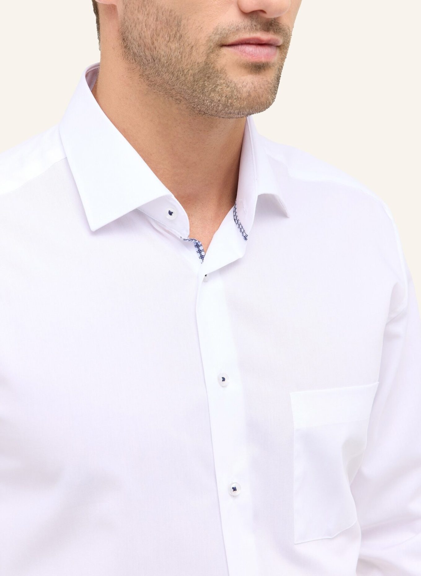 ETERNA Hemd MODERN FIT: WEISS
