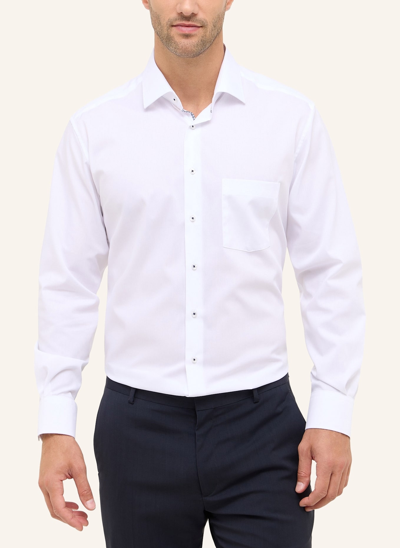 ETERNA Hemd MODERN FIT: WEISS