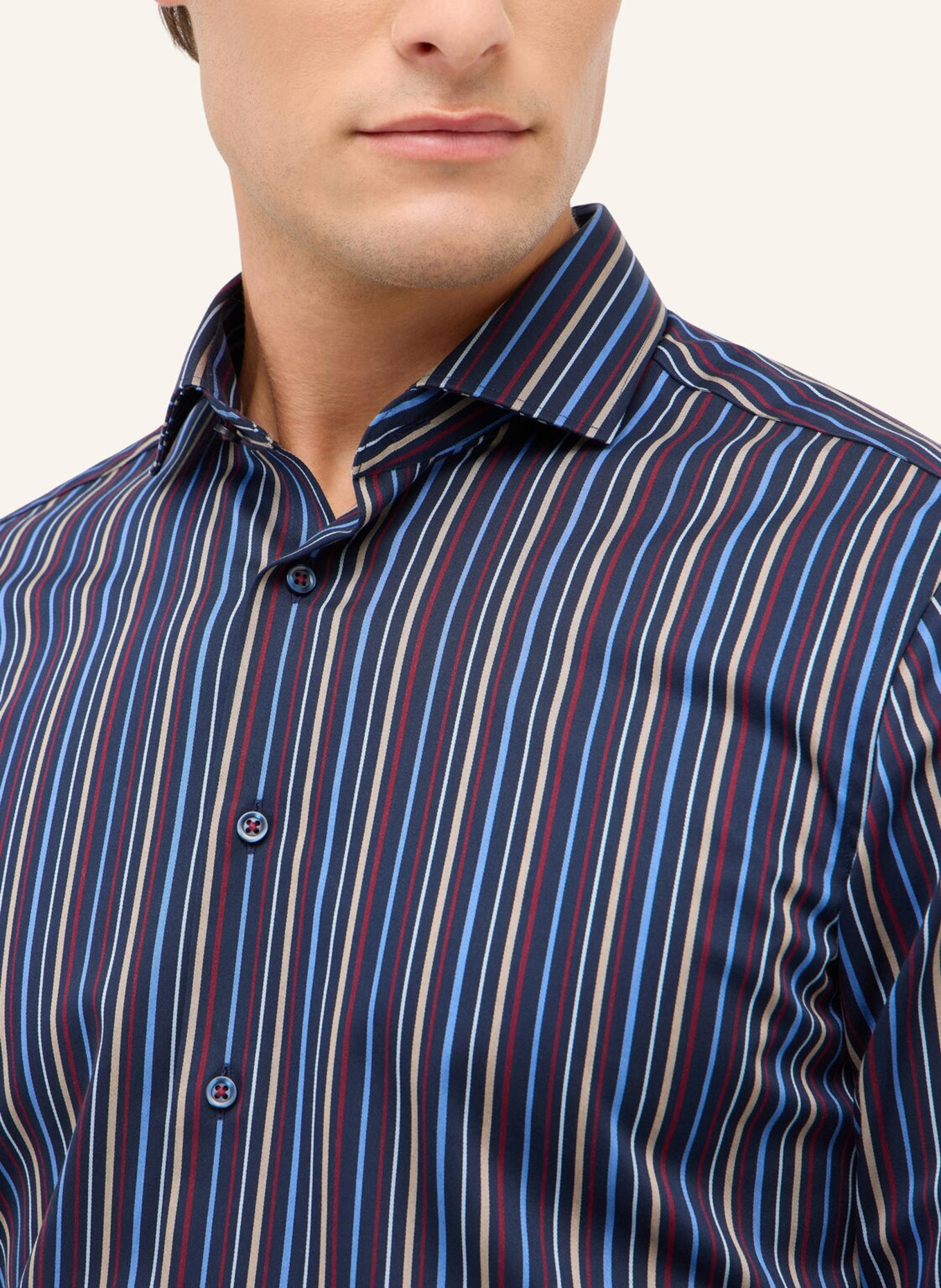 ETERNA Hemd SLIM FIT: DUNKELBLAU