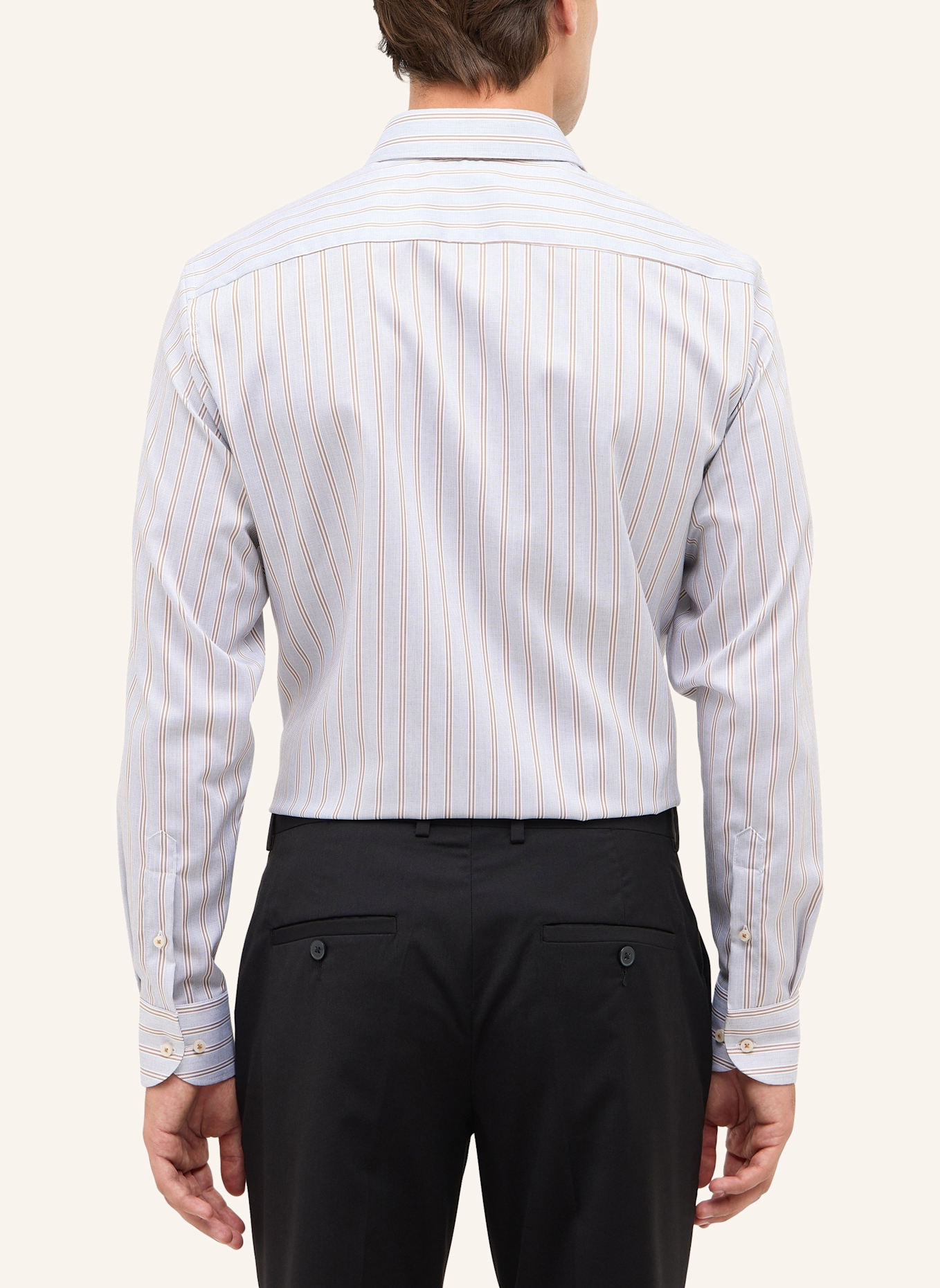 ETERNA Hemd SLIM FIT: TAUPE