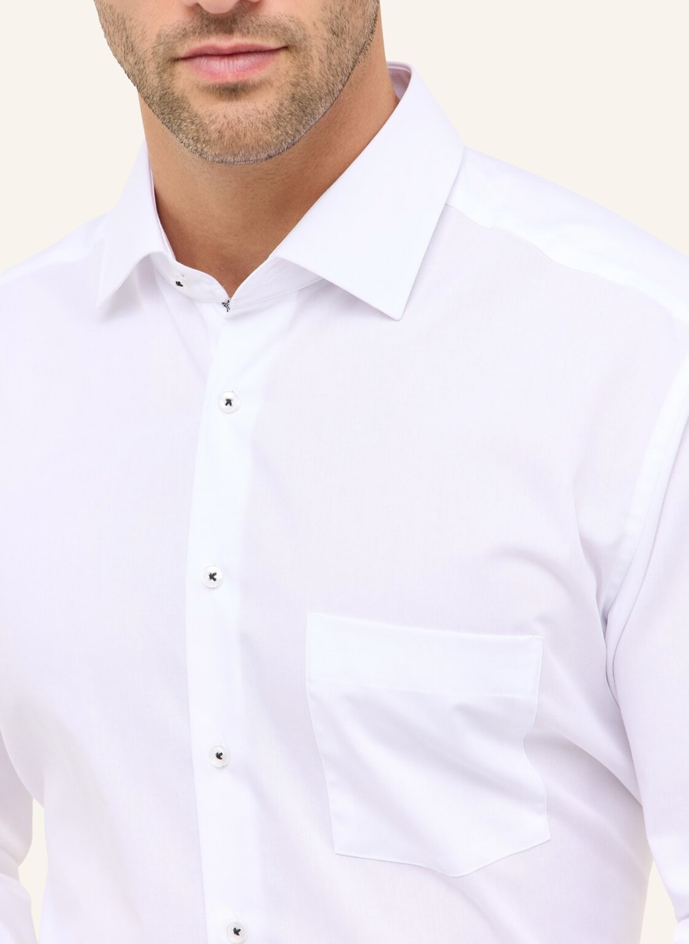 ETERNA Hemd MODERN FIT: WEISS