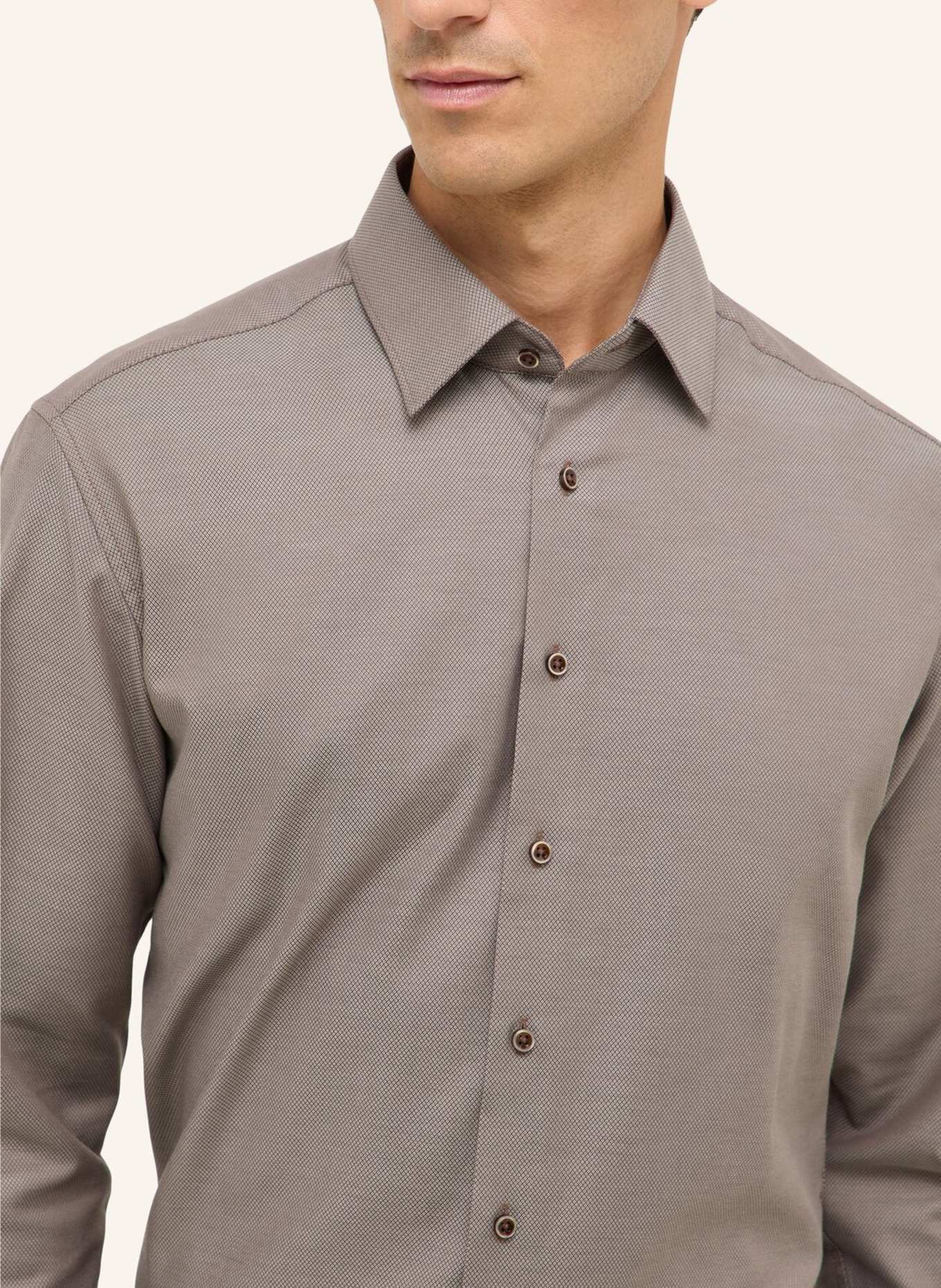 ETERNA Hemd Modern Fit: BRAUN