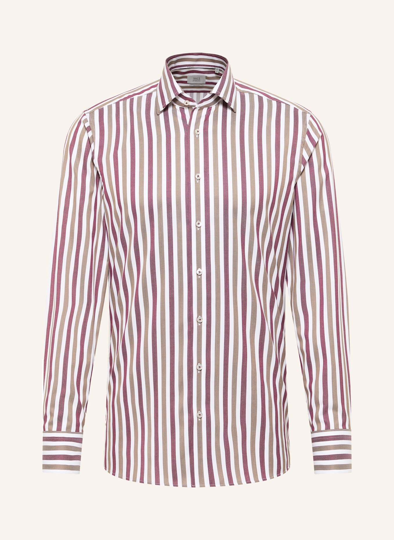 1863 by ETERNA Hemd SLIM FIT: ROT