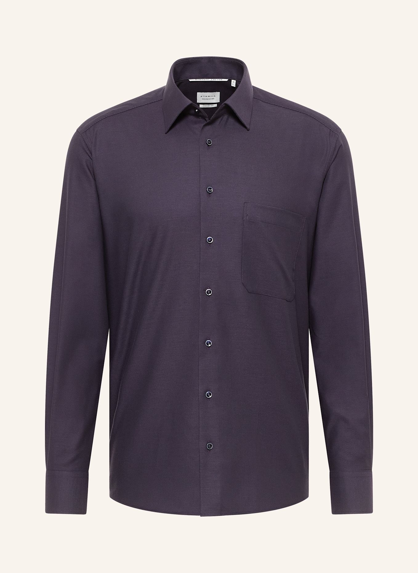 ETERNA Hemd Comfort Fit: LILA