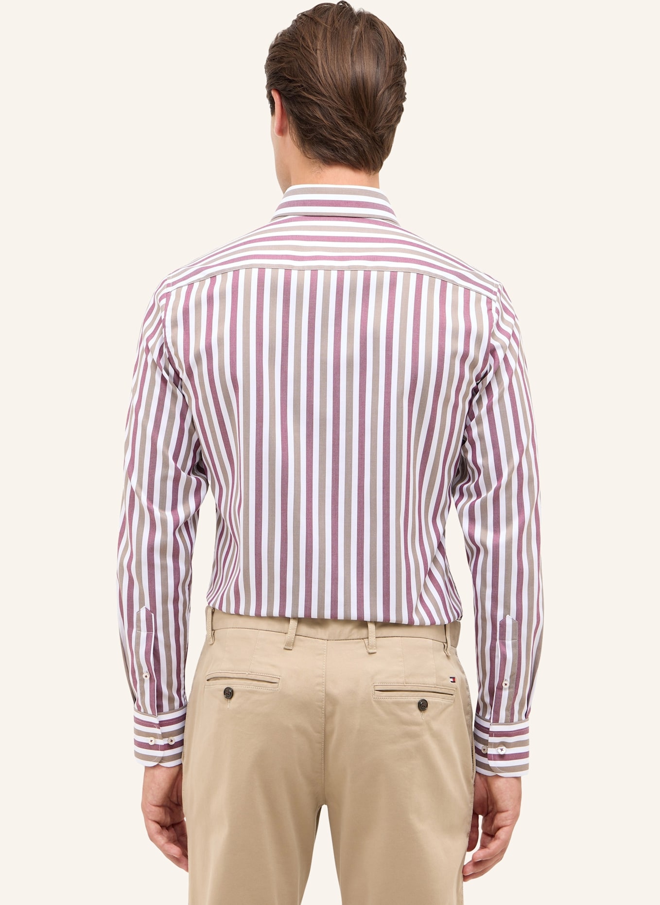 1863 by ETERNA Hemd SLIM FIT: ROT