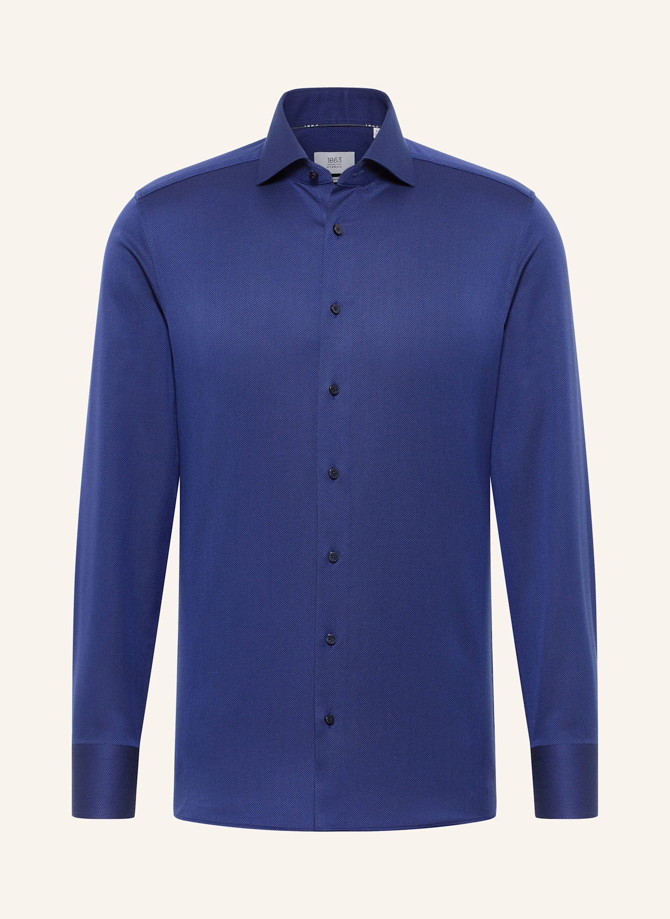 1863 by ETERNA Hemd SLIM FIT: BLAU