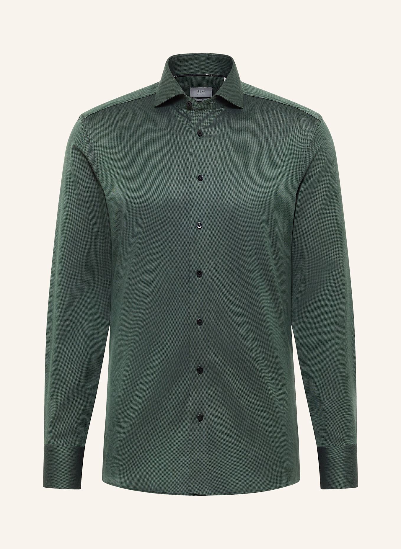 1863 by ETERNA Hemd SLIM FIT: GRÜN