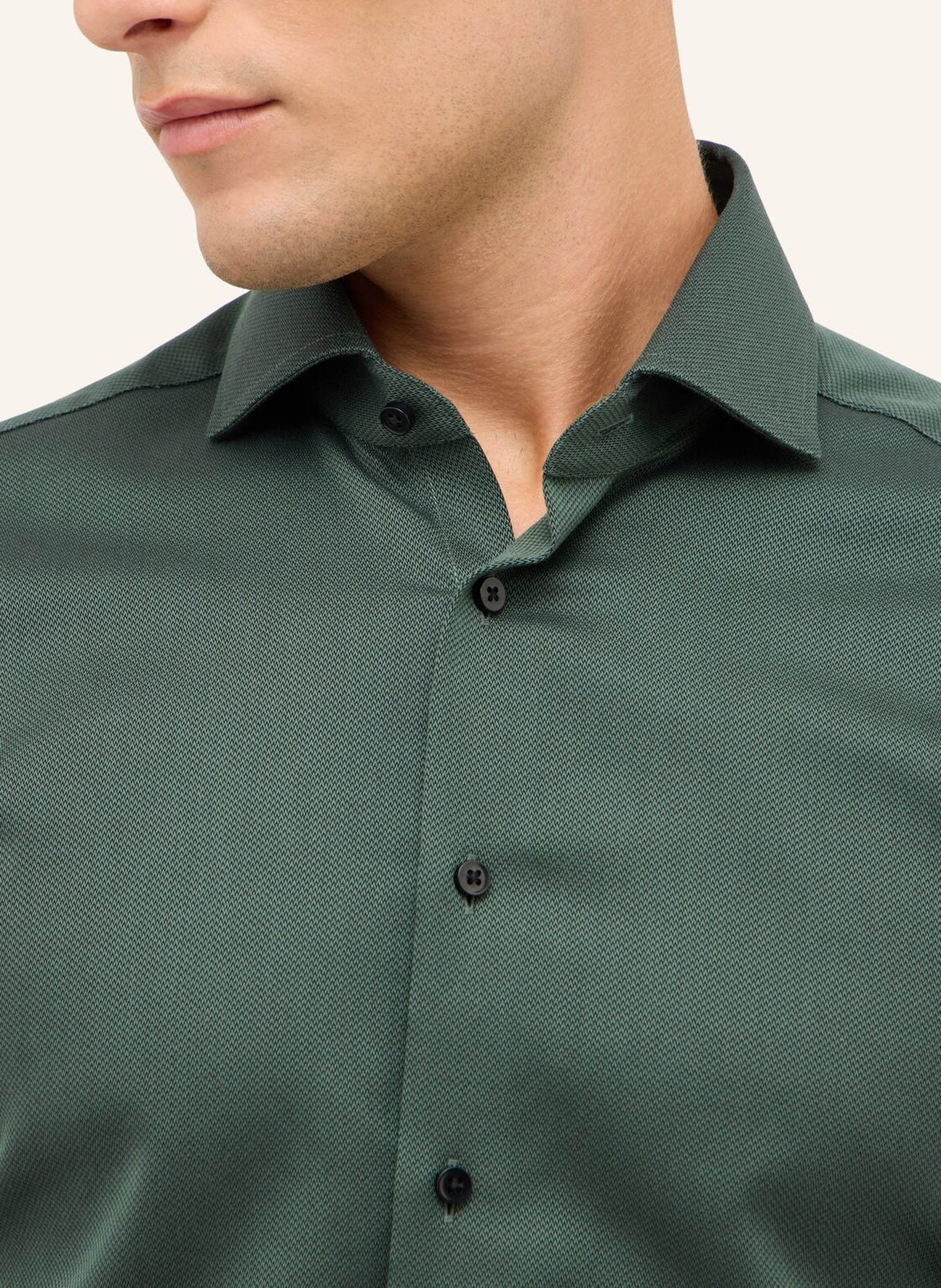 1863 by ETERNA Hemd SLIM FIT: GRÜN