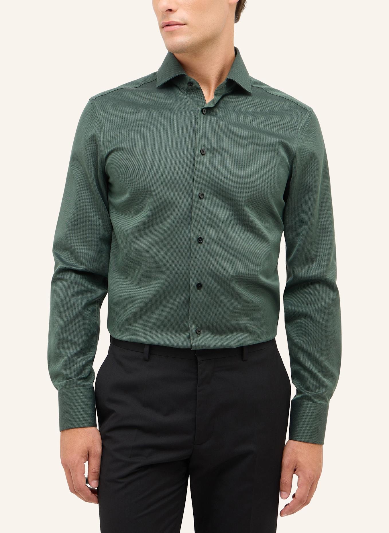 1863 by ETERNA Hemd SLIM FIT: GRÜN