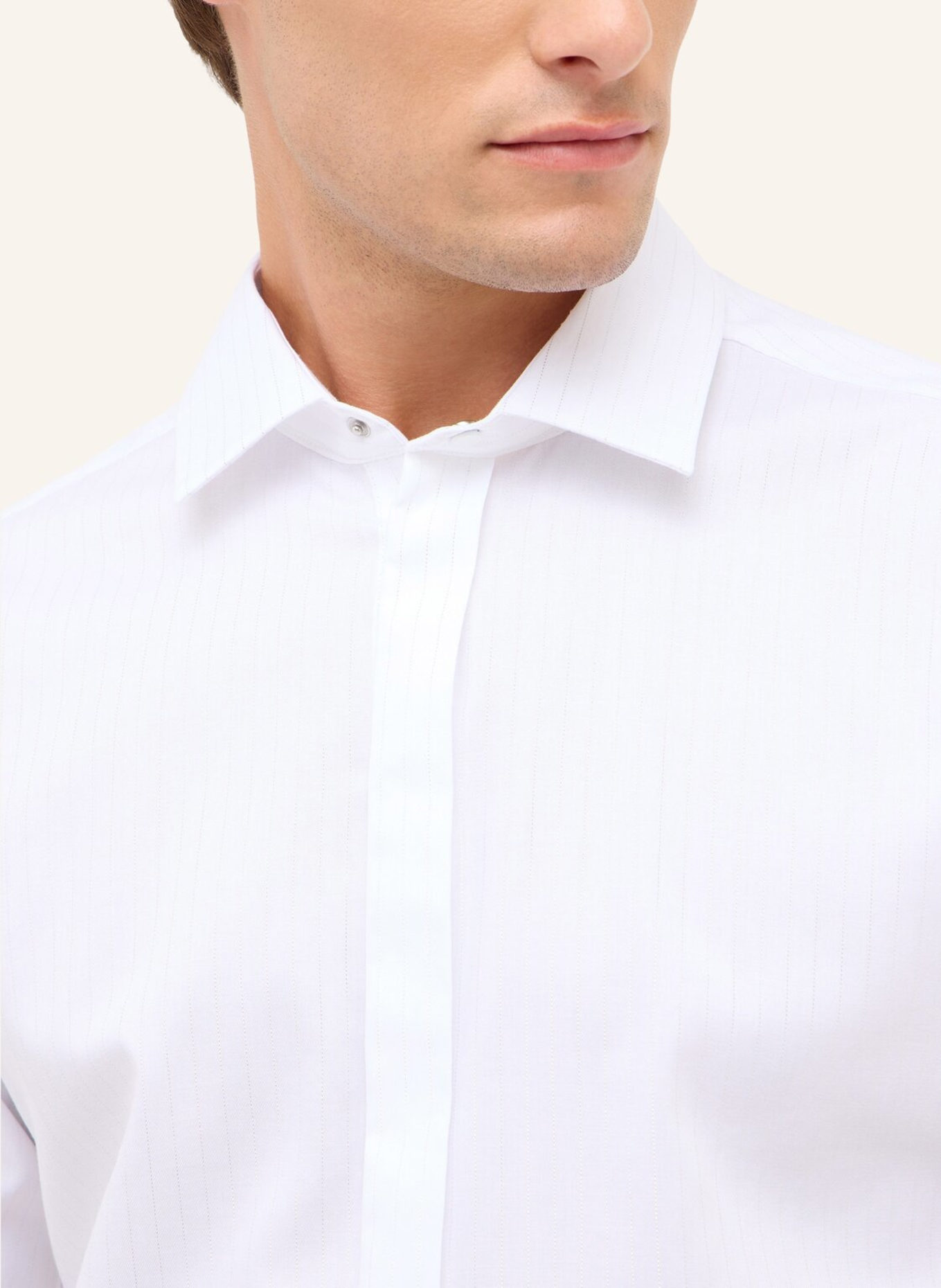 ETERNA Hemd SLIM FIT: WEISS