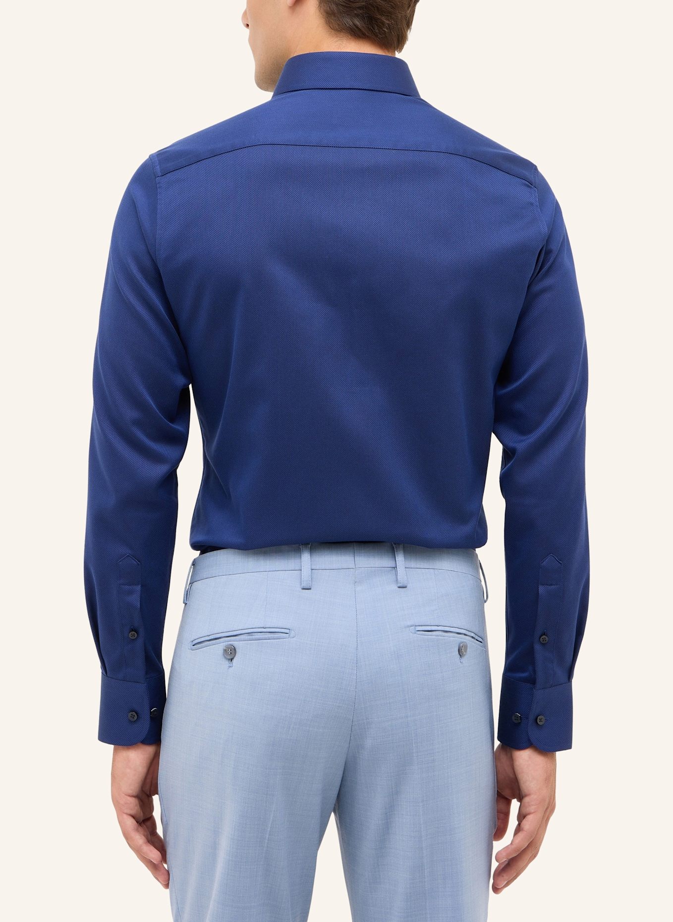 1863 by ETERNA Hemd SLIM FIT: BLAU