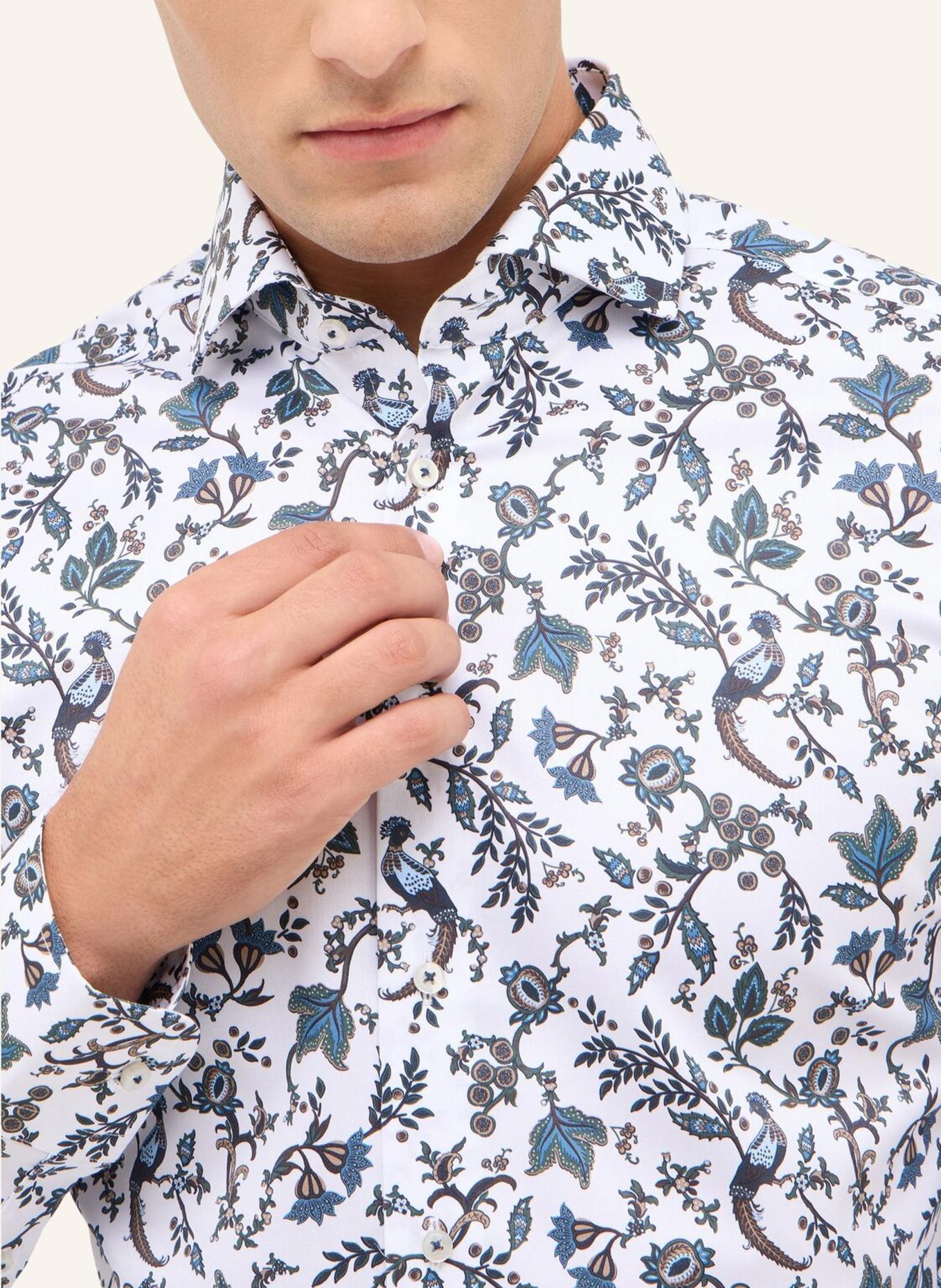 1863 by ETERNA Hemd SLIM FIT: BLAU