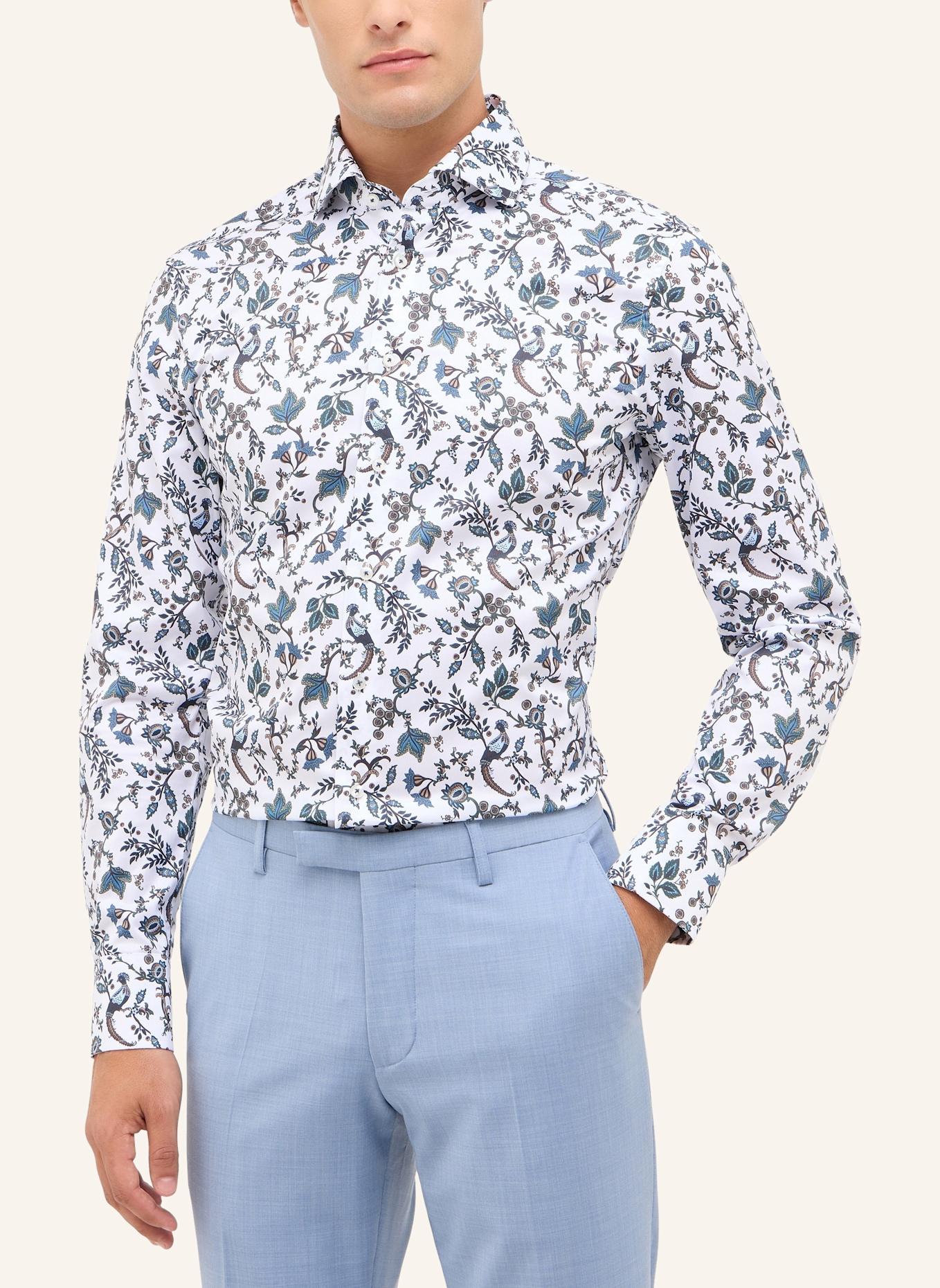 1863 by ETERNA Hemd SLIM FIT: BLAU