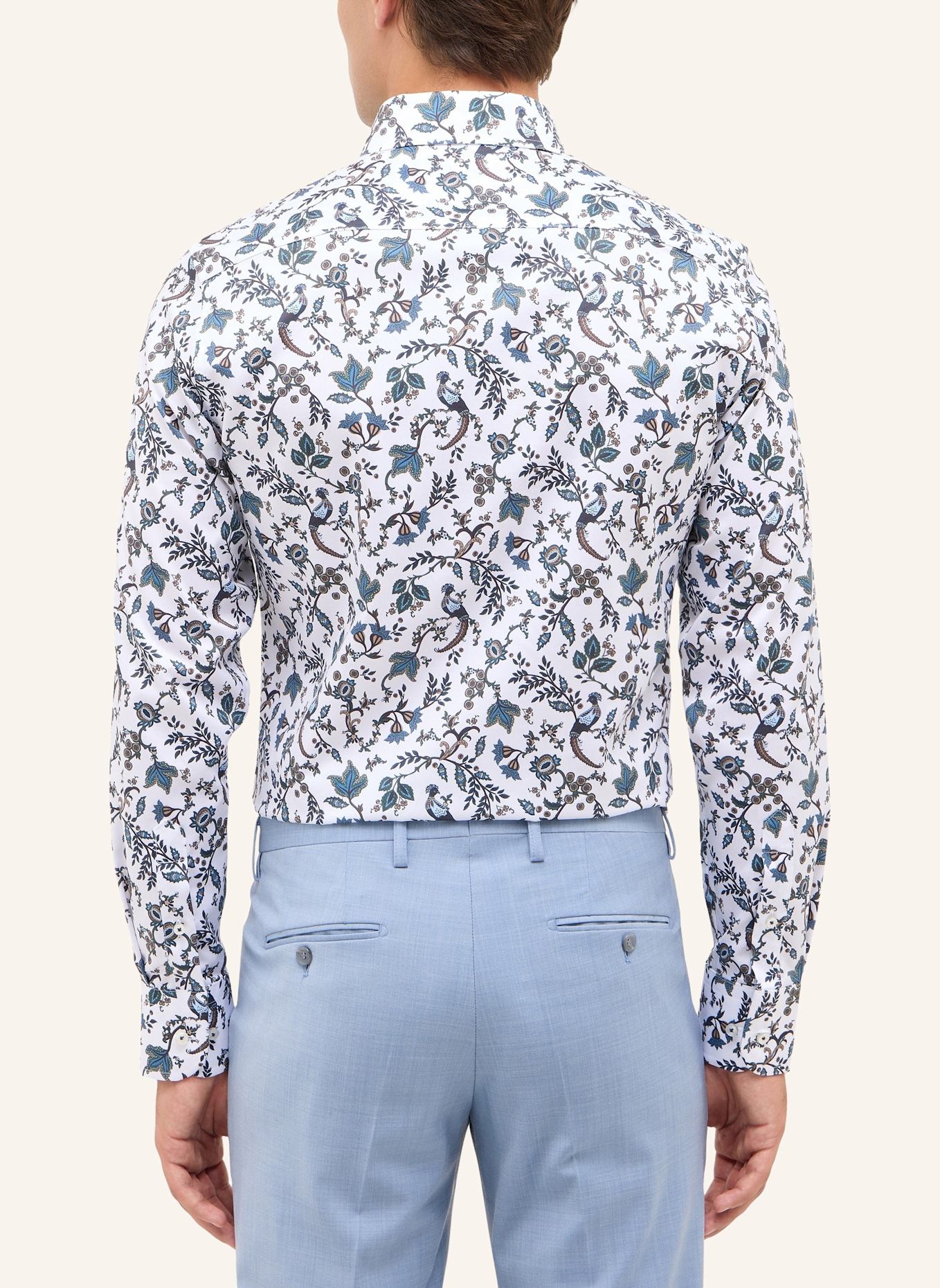 1863 by ETERNA Hemd SLIM FIT: BLAU