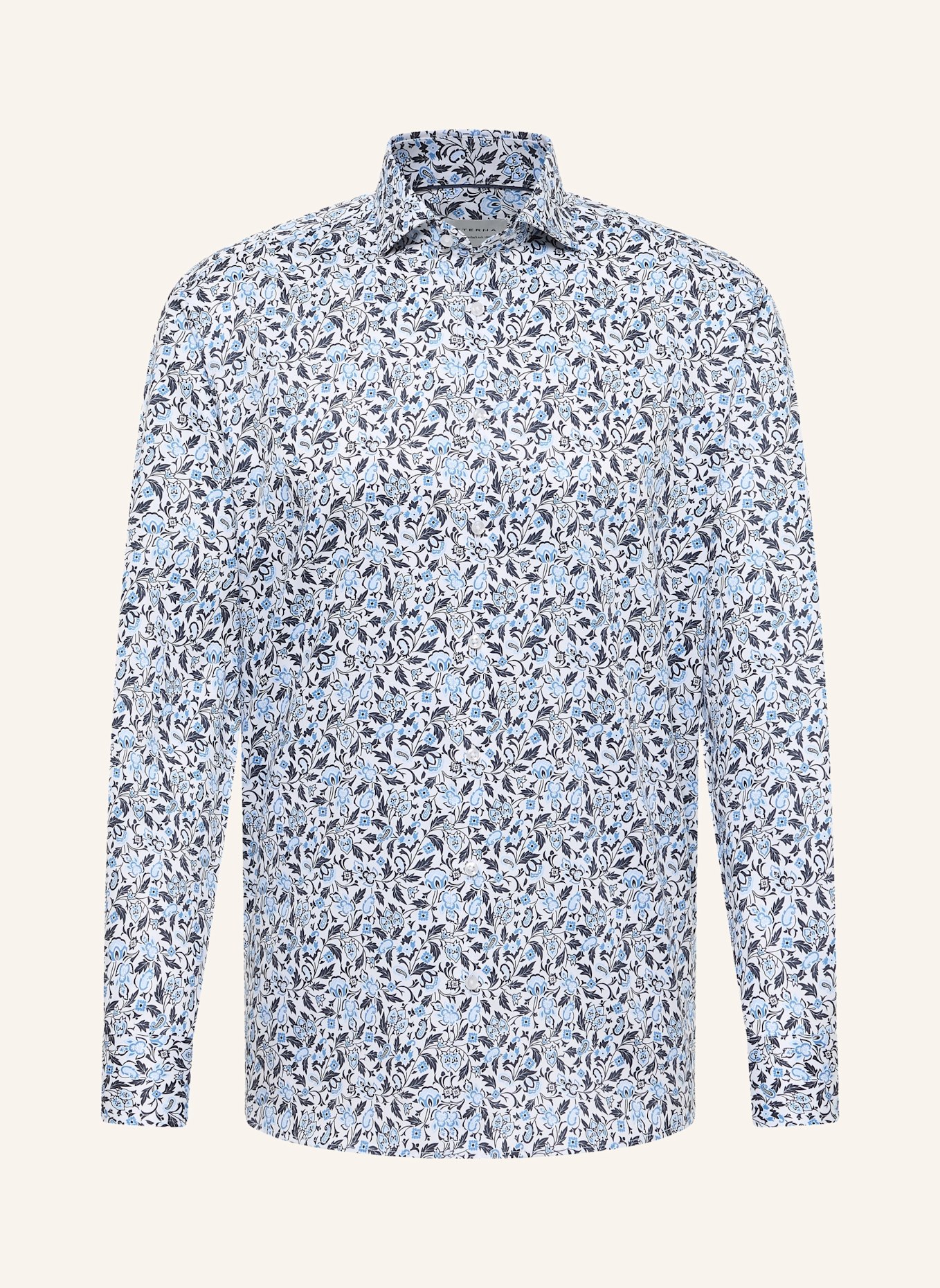 ETERNA Hemd MODERN FIT: BLAU
