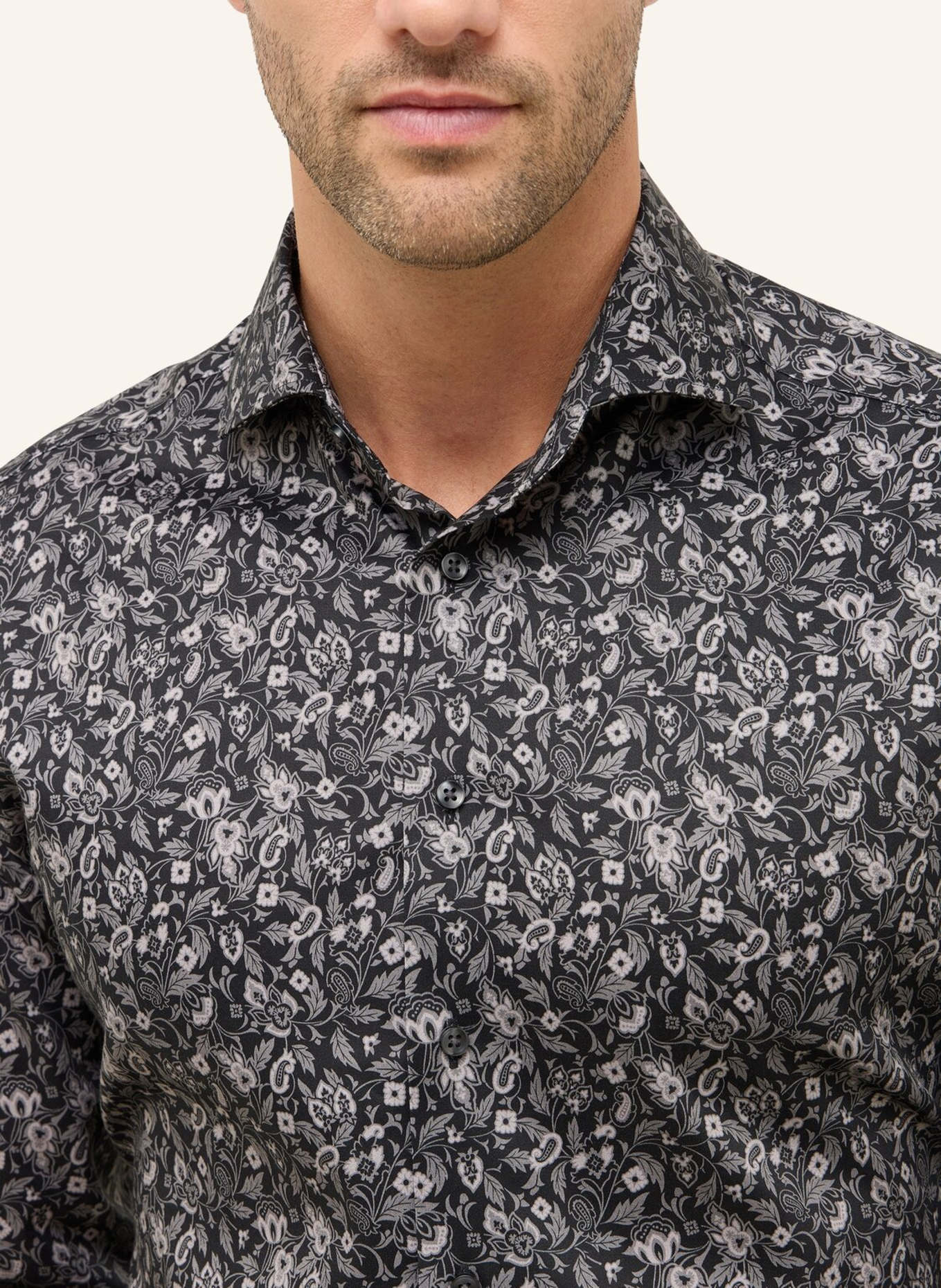 ETERNA Hemd MODERN FIT: GRAU