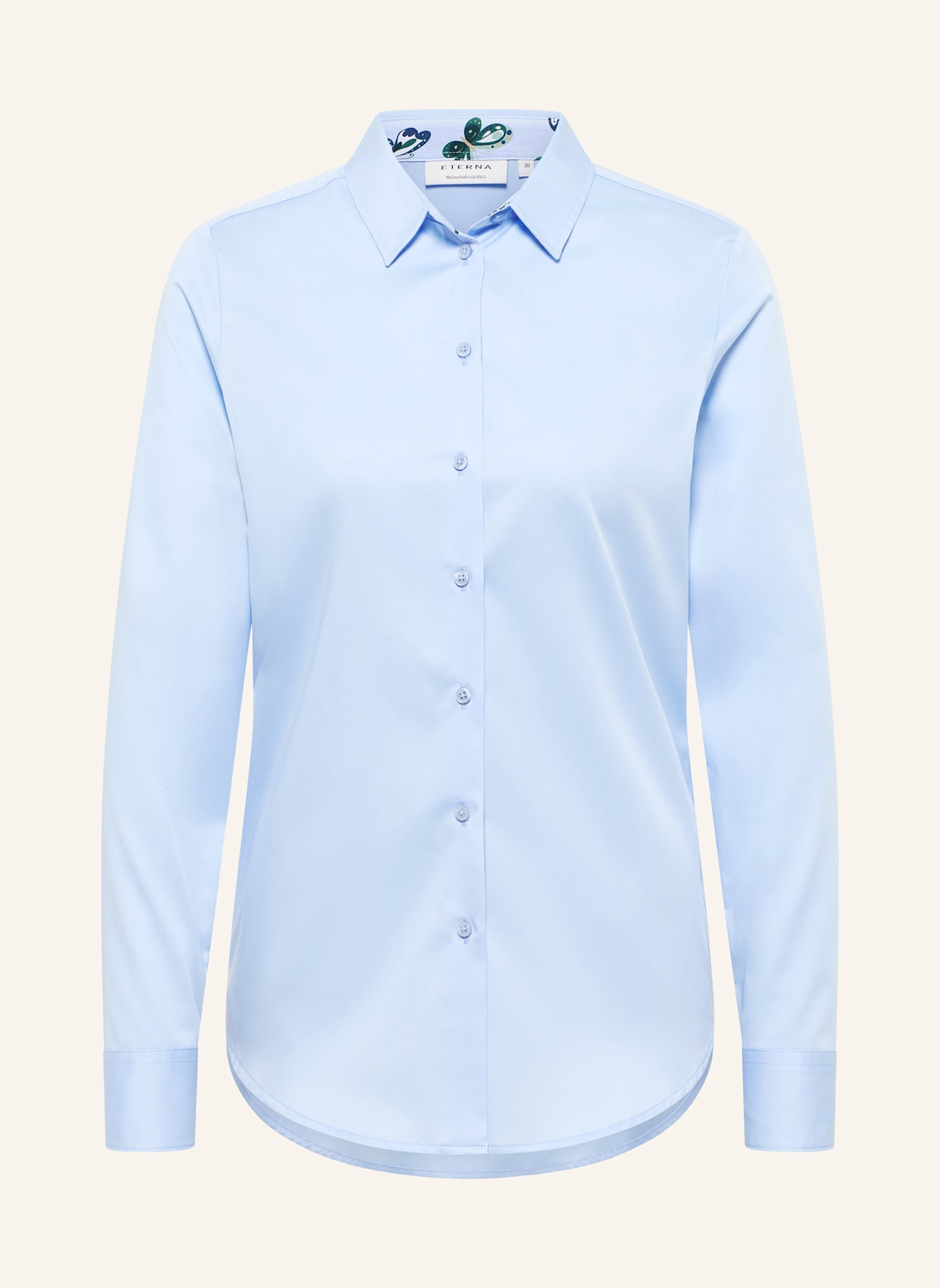 ETERNA Hemdbluse: HELLBLAU