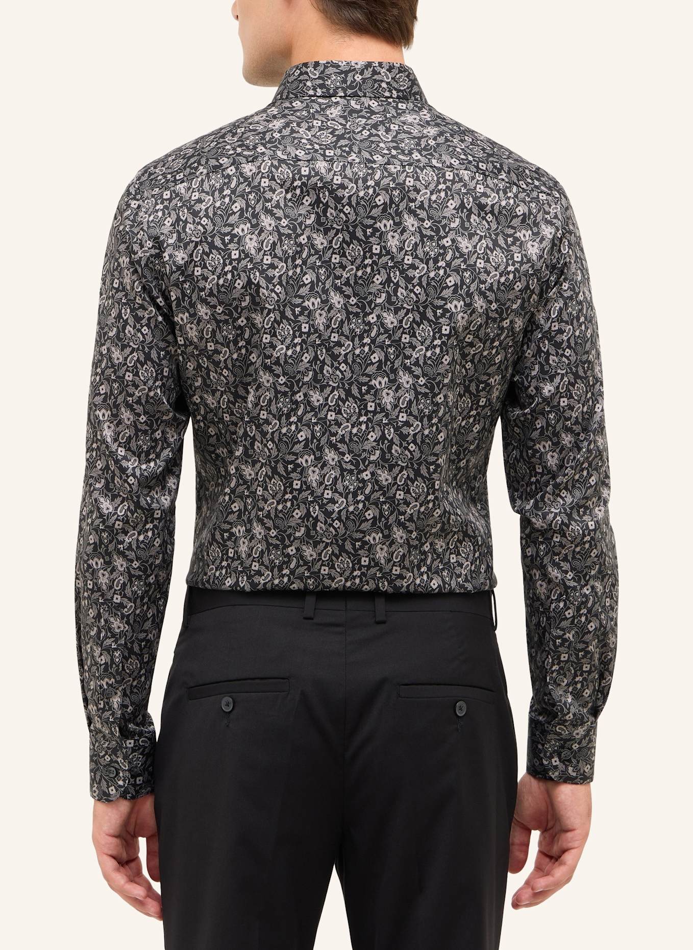 ETERNA Hemd SLIM FIT: GRAU