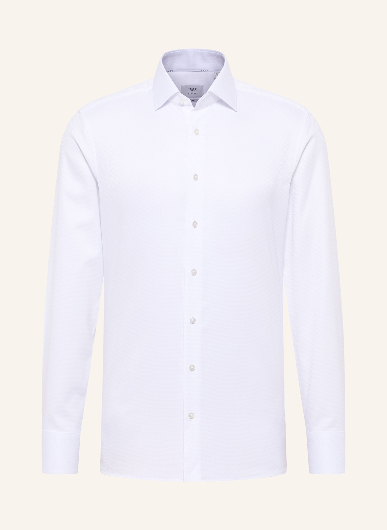 1863 by ETERNA Hemd SLIM FIT: WEISS