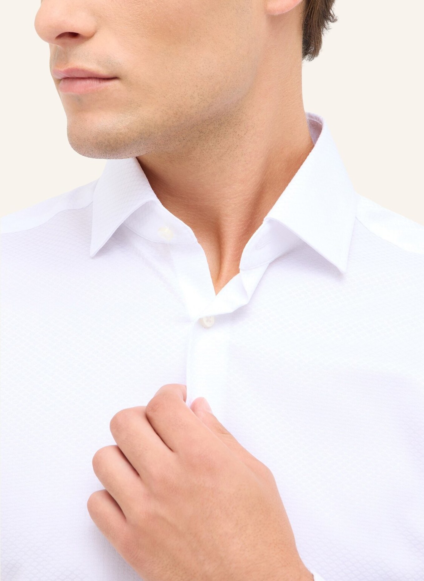 1863 by ETERNA Hemd SLIM FIT: WEISS