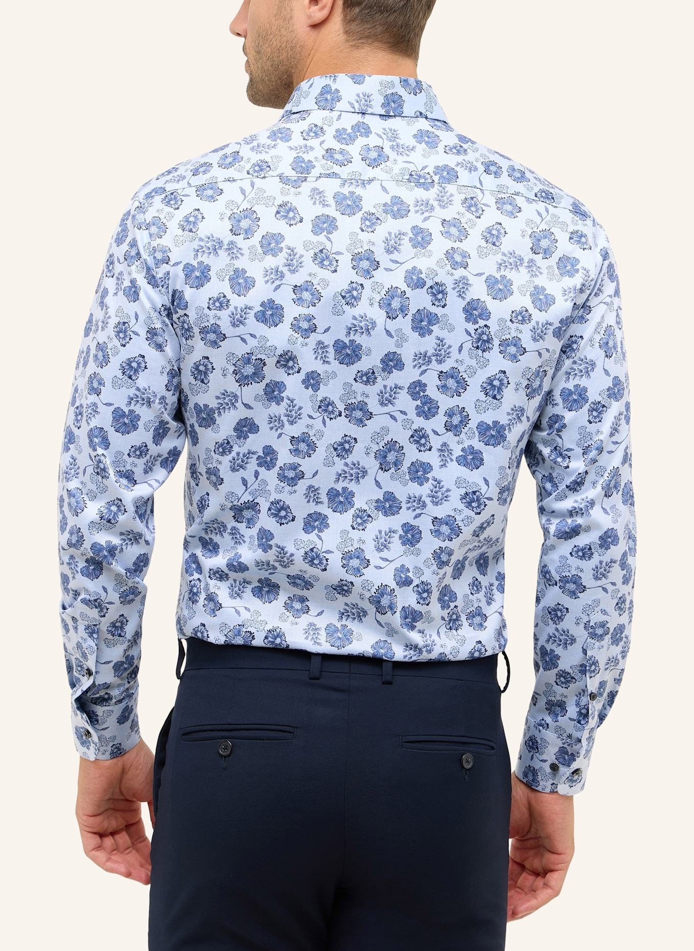 1863 by ETERNA Hemd MODERN FIT: BLAU