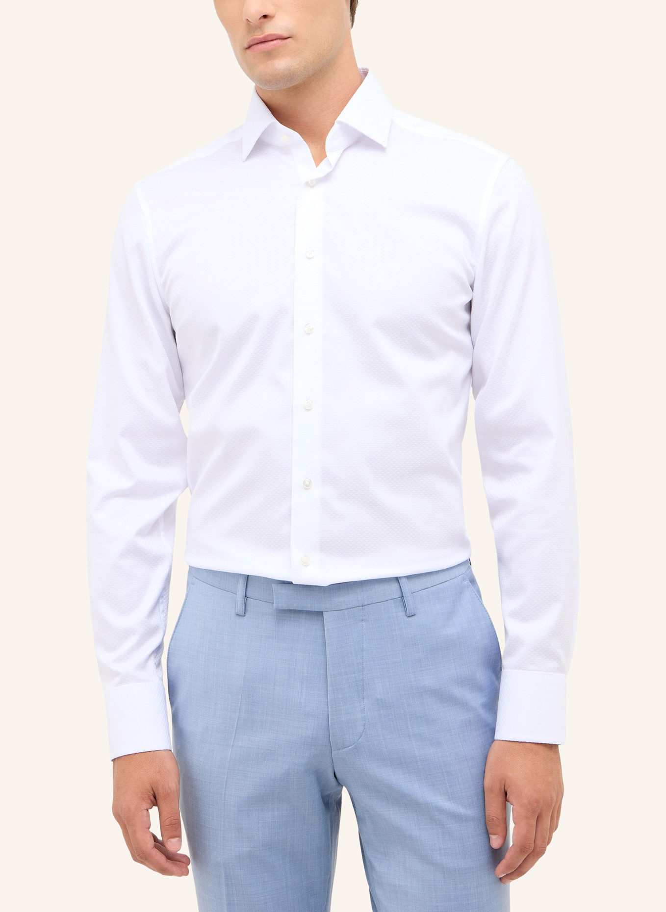 1863 by ETERNA Hemd SLIM FIT: WEISS