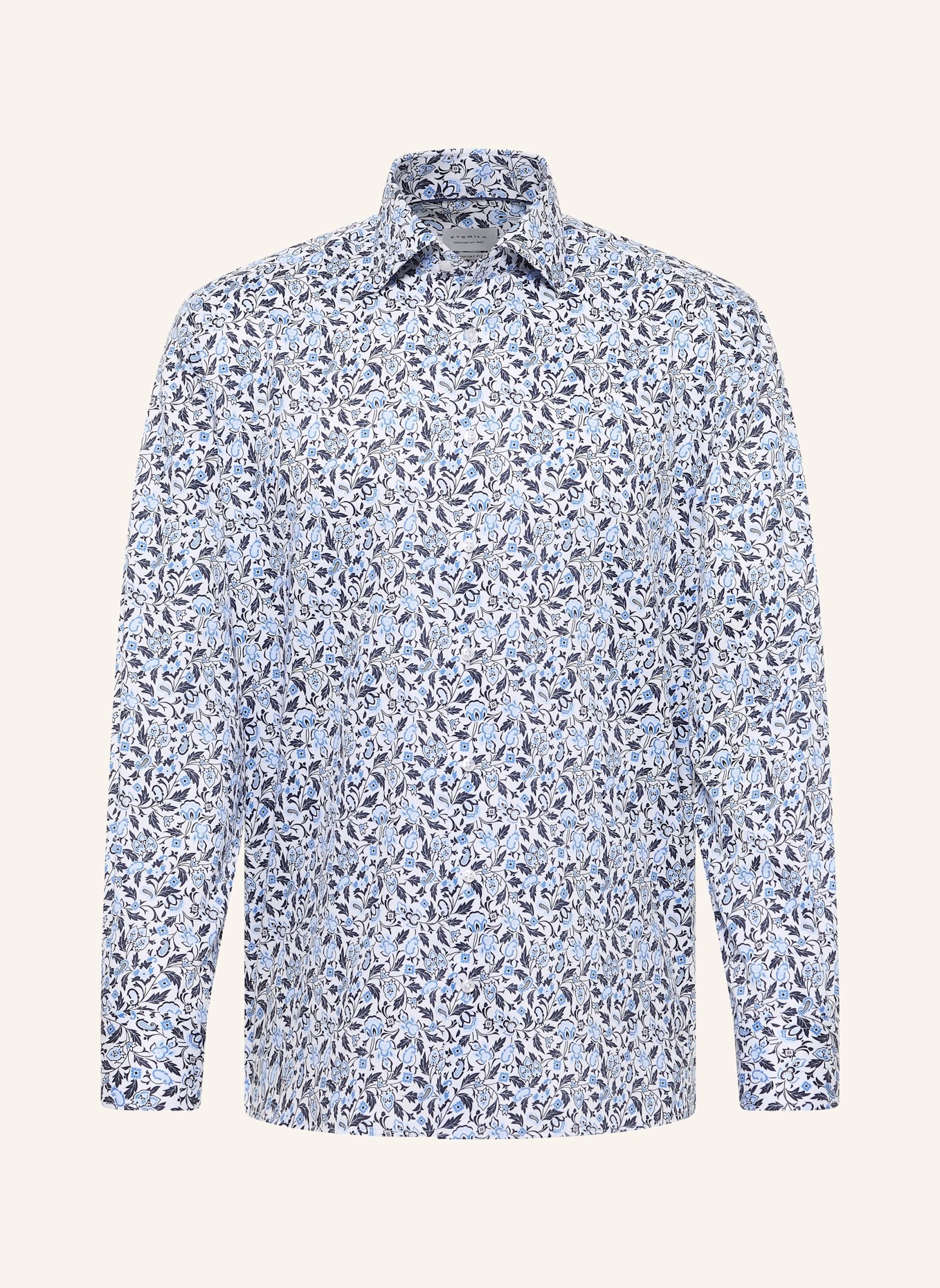 ETERNA Hemd COMFORT FIT: BLAU