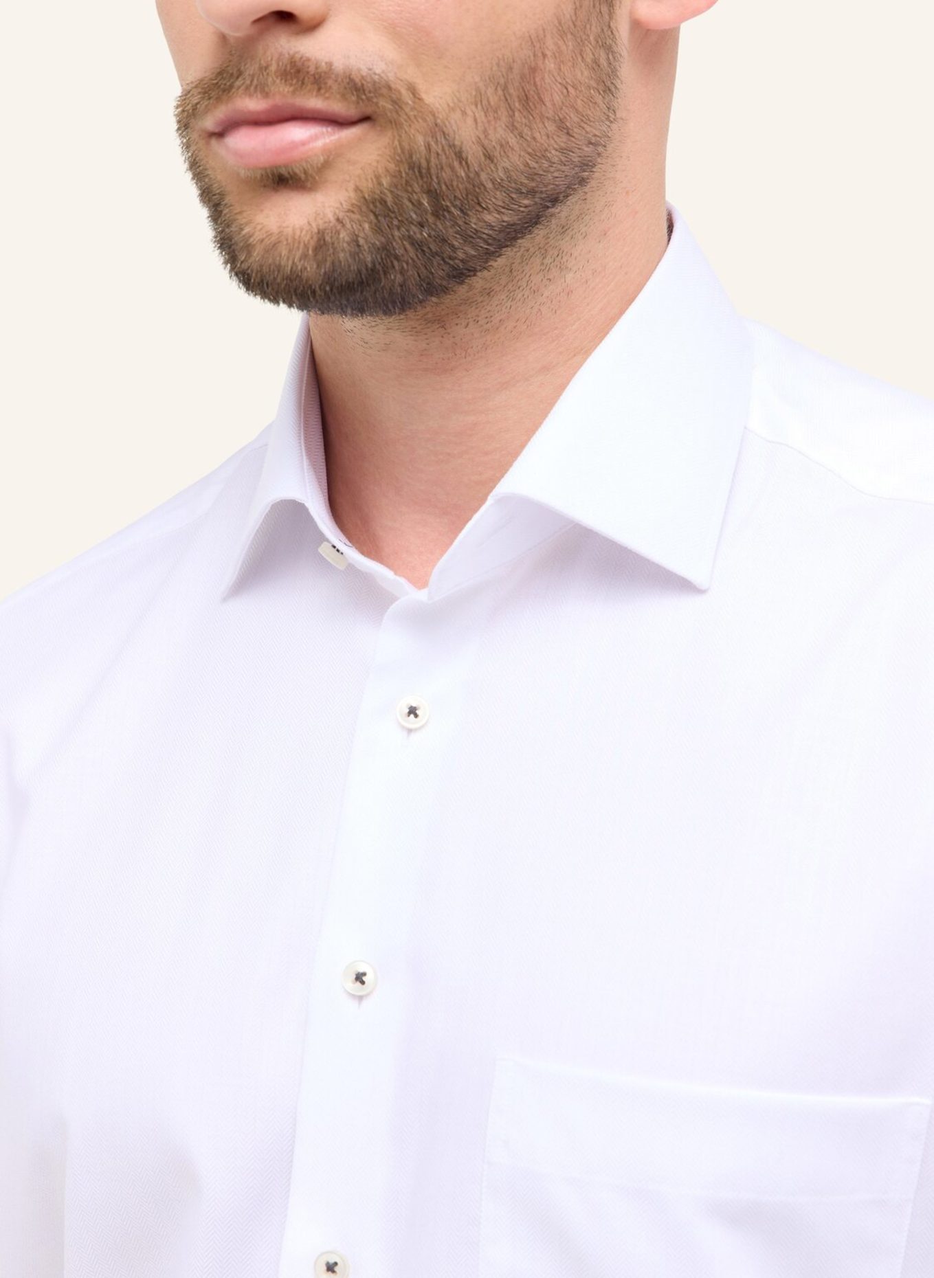 ETERNA Hemd COMFORT FIT: WEISS
