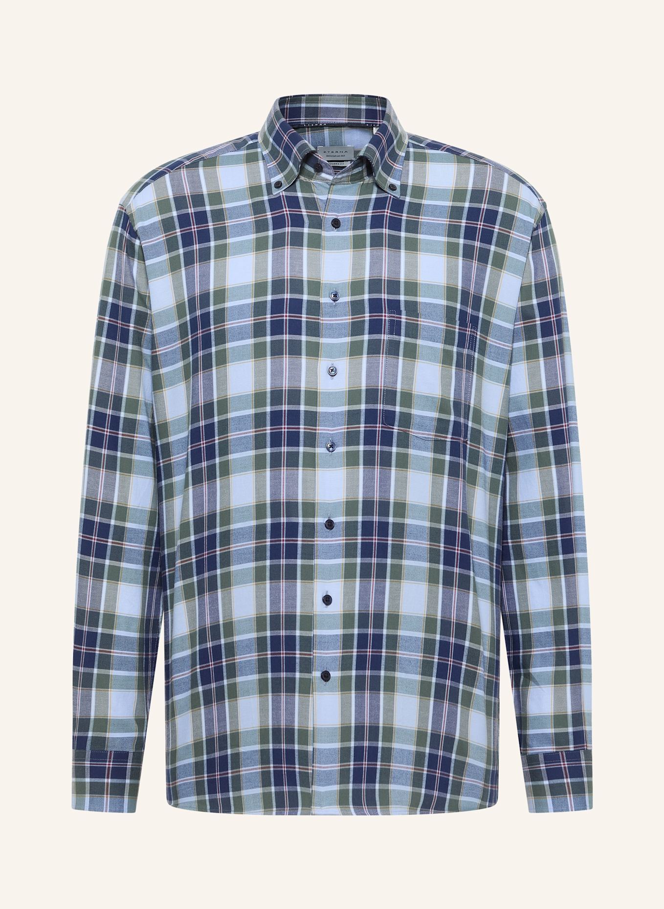 ETERNA Hemd MODERN FIT: BLAU
