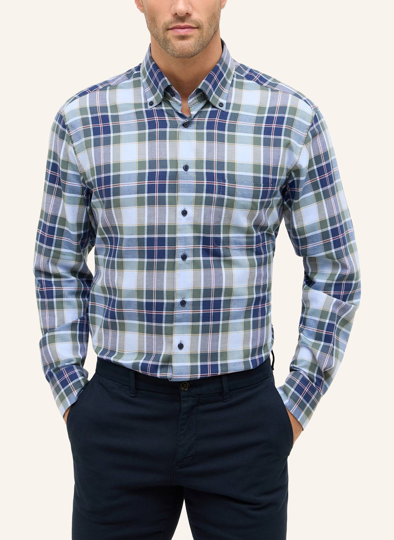 ETERNA Hemd MODERN FIT: BLAU