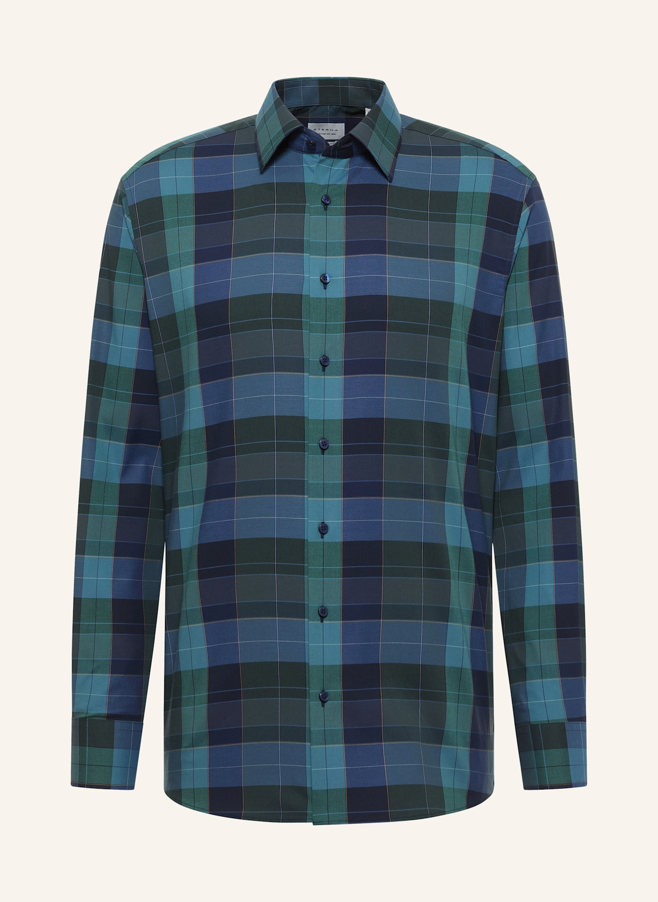 ETERNA Hemd Modern Fit: BLAU