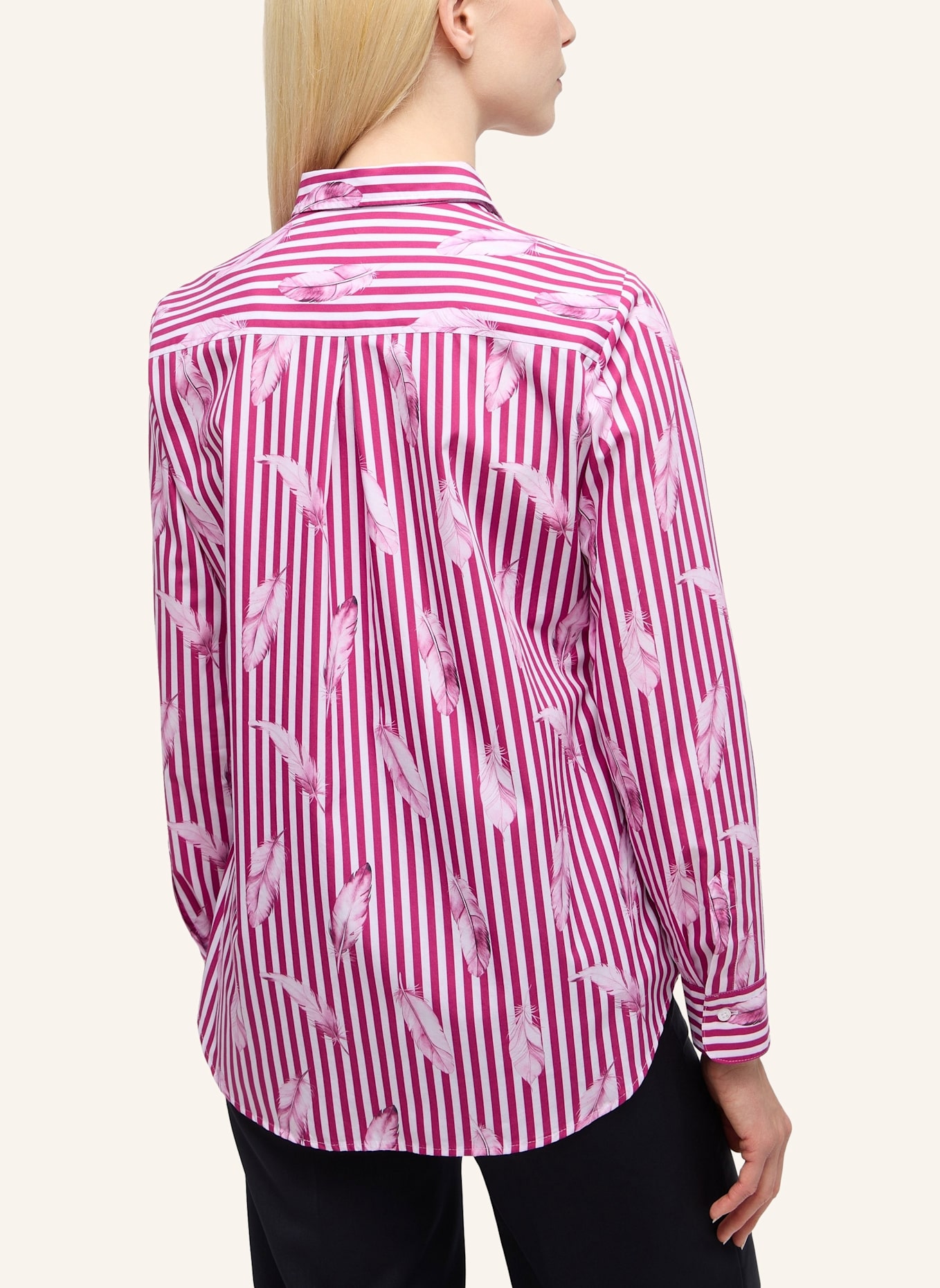 ETERNA Bluse REGULAR FIT: LILA