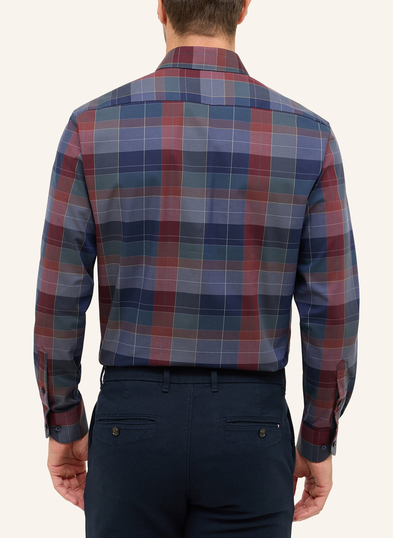 ETERNA Hemd Modern Fit: DUNKELBLAU