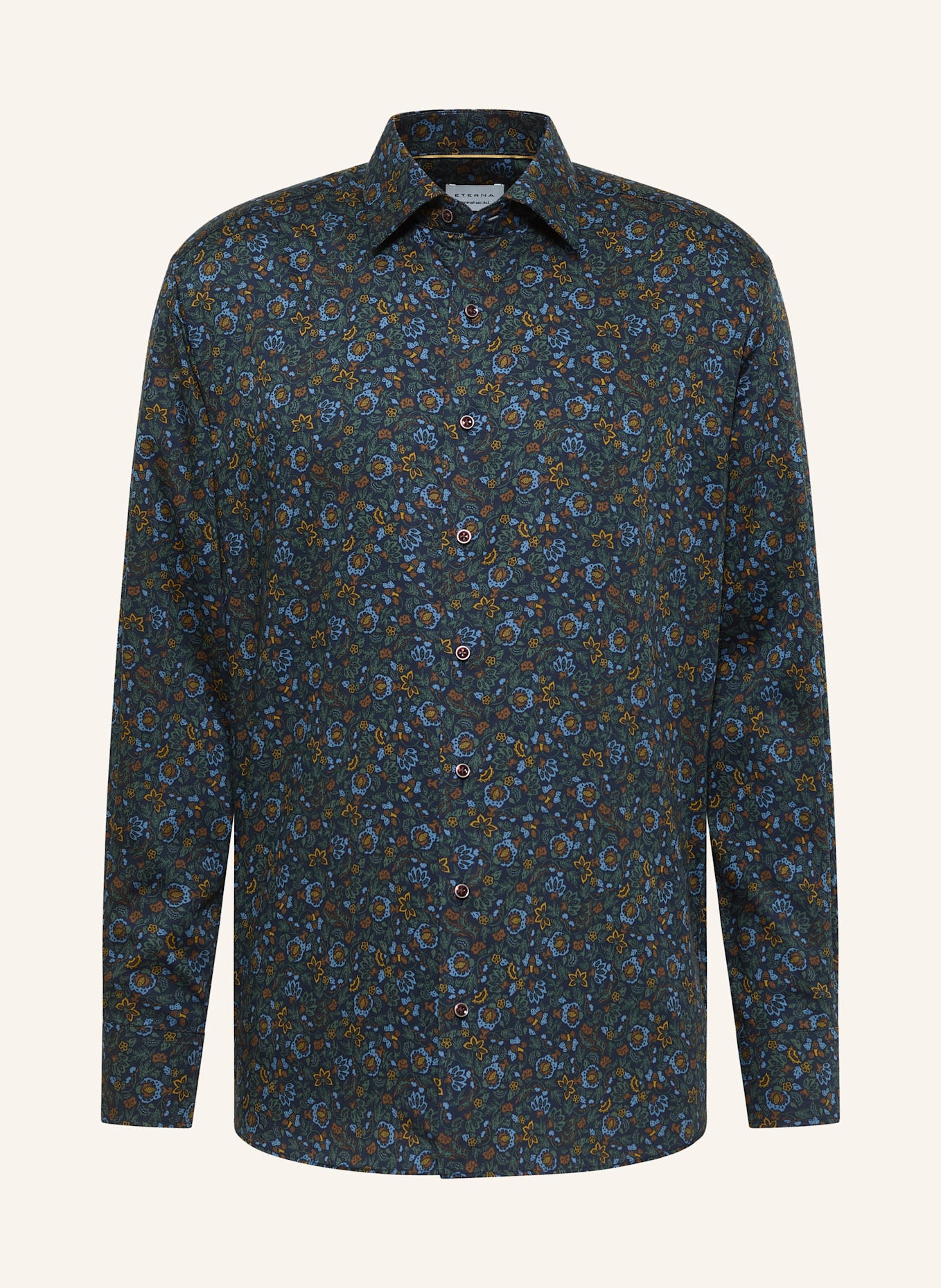ETERNA Hemd MODERN FIT: DUNKELBLAU