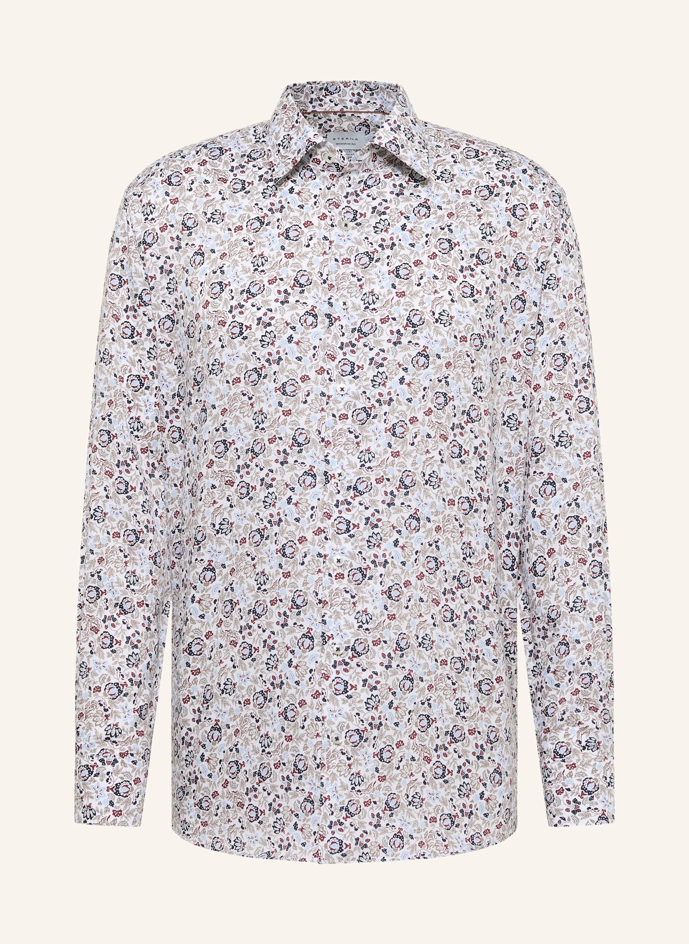 ETERNA Hemd MODERN FIT: TAUPE