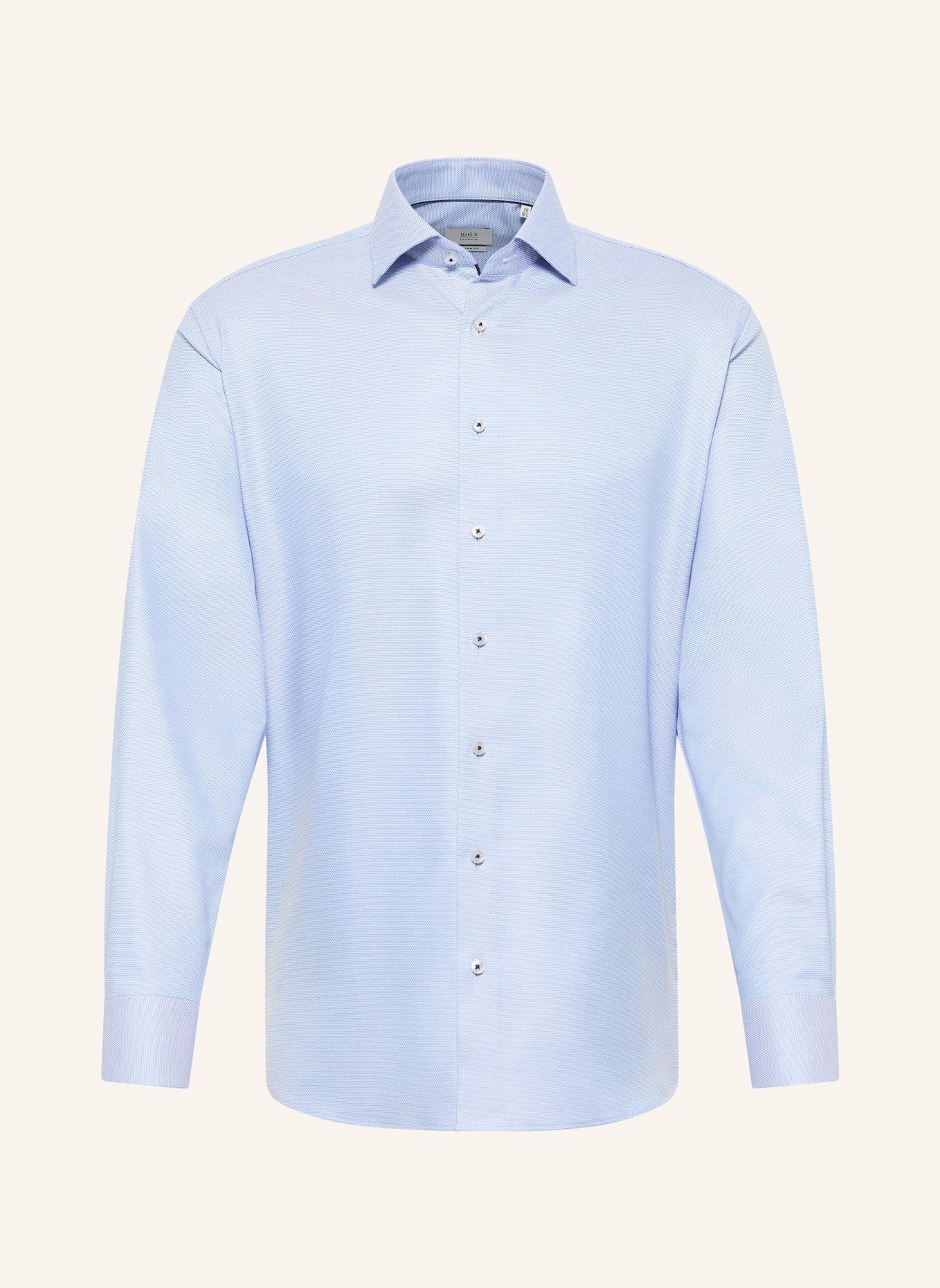 1863 by ETERNA Hemd MODERN FIT: HELLBLAU