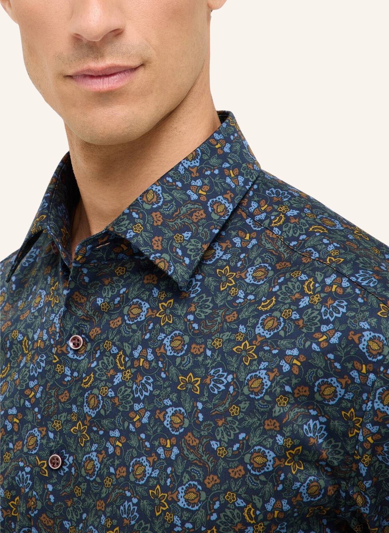 ETERNA Hemd MODERN FIT: DUNKELBLAU